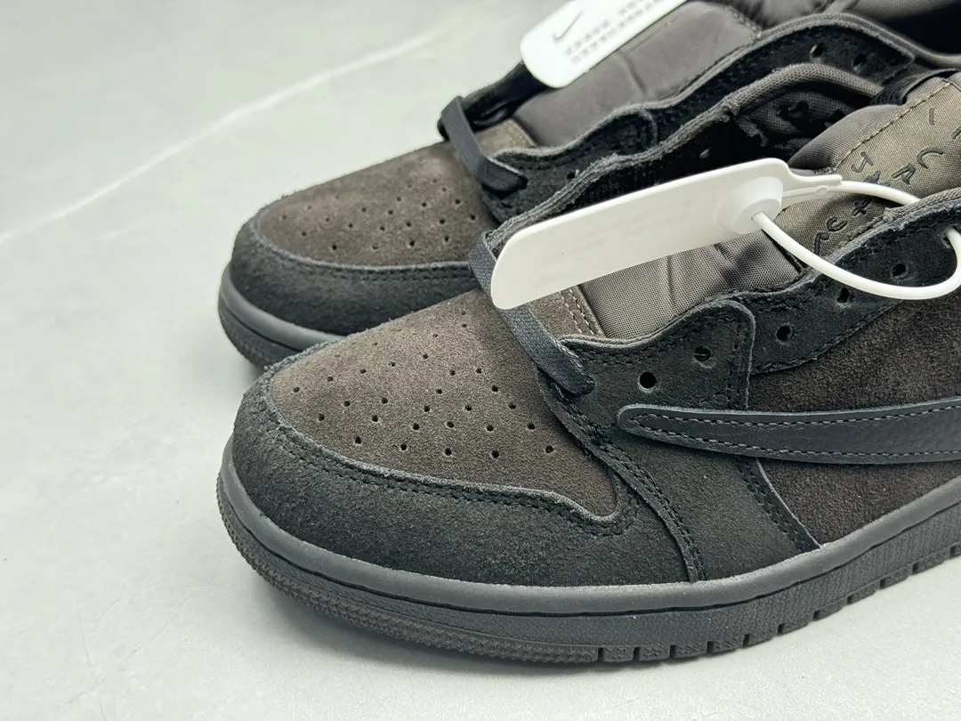 Cozy Nike AJ1 Low Swoosh Collaboration – Black Coffee – Top Rep Shoes –  Nike Replica – Sizes 36-47 (Including Half Sizes 1270