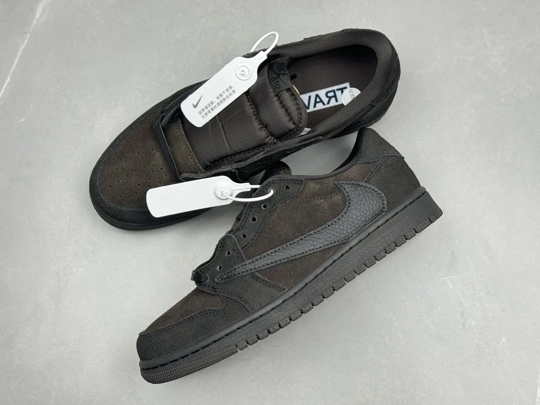 Cozy Nike AJ1 Low Swoosh Collaboration – Black Coffee – Top Rep Shoes –  Nike Replica – Sizes 36-47 (Including Half Sizes 1270