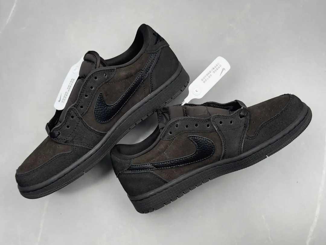 Cozy Nike AJ1 Low Swoosh Collaboration – Black Coffee – Top Rep Shoes –  Nike Replica – Sizes 36-47 (Including Half Sizes 1270
