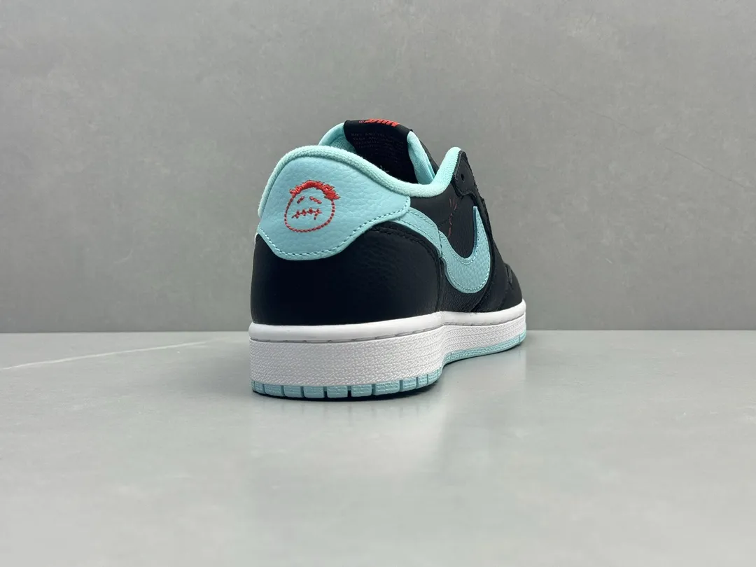 Nike AJ1 Low Travis Scott x Fragment Black Blue – Rep Shoes & Replica Nikes – Sizes 36- Effortless 1246