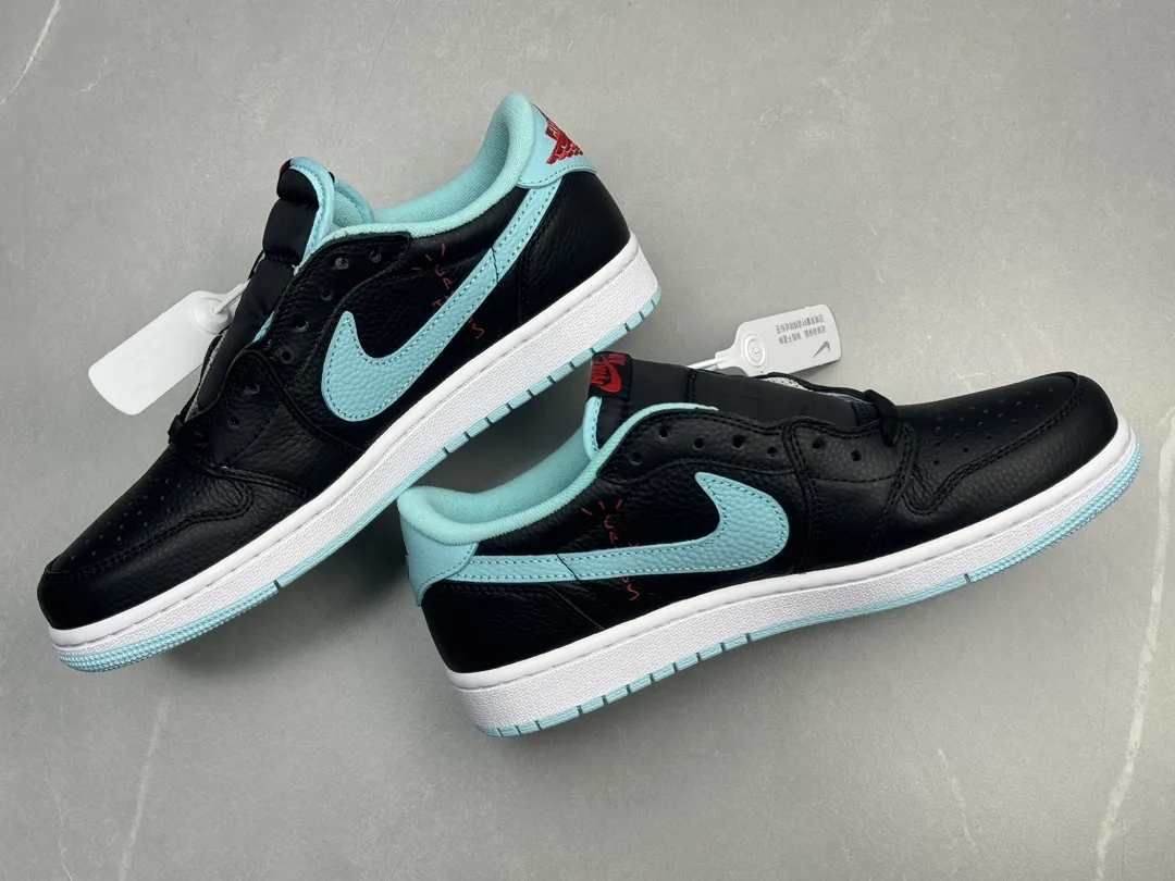 Nike AJ1 Low Travis Scott x Fragment Black Blue – Rep Shoes & Replica Nikes – Sizes 36- Effortless 1246