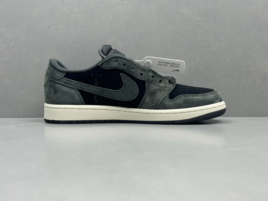 Nike AJ1 Low x Off-White Black Grey Swoosh Rep Shoes – Best Replica Sneakers – Sizes 36- Thermal 1267