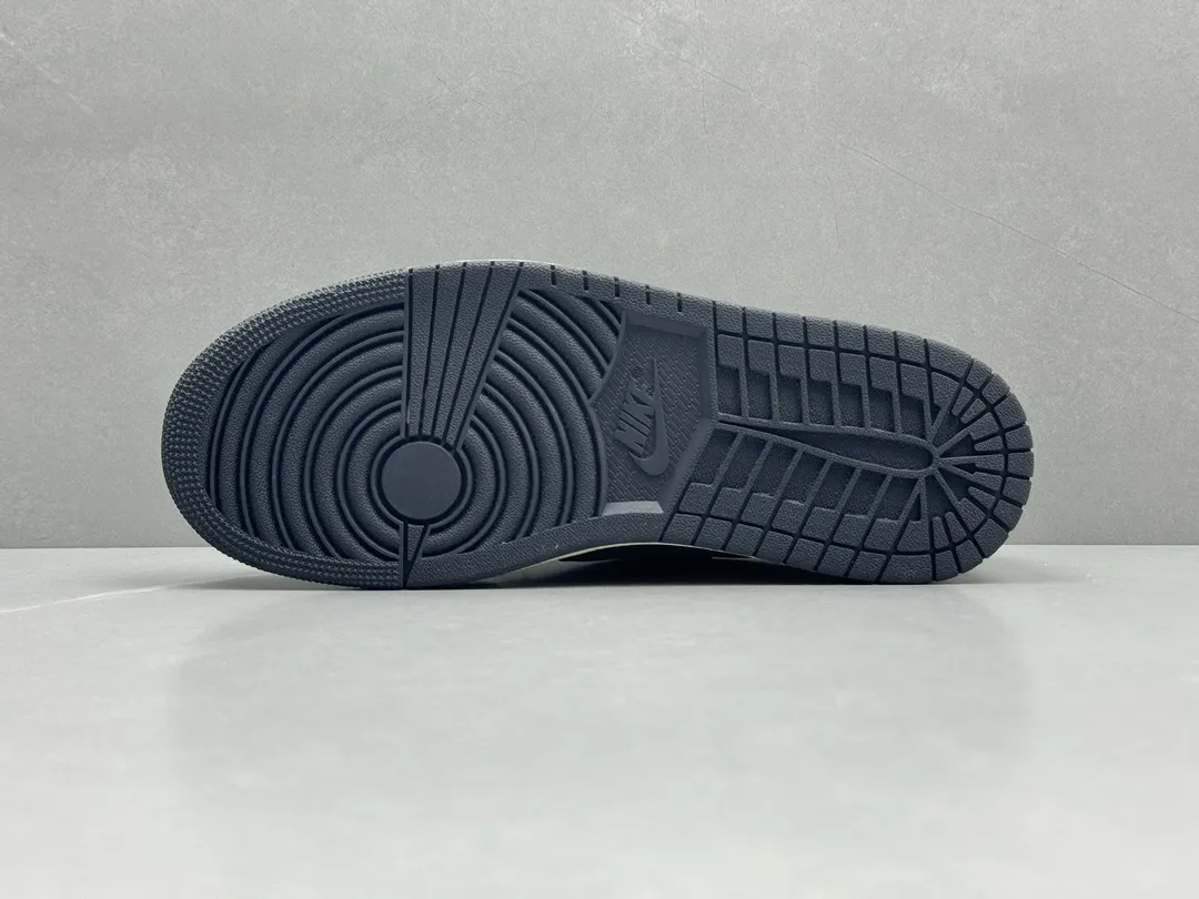 Nike AJ1 Low x Off-White Black Grey Swoosh Rep Shoes – Best Replica Sneakers – Sizes 36- Thermal 1267