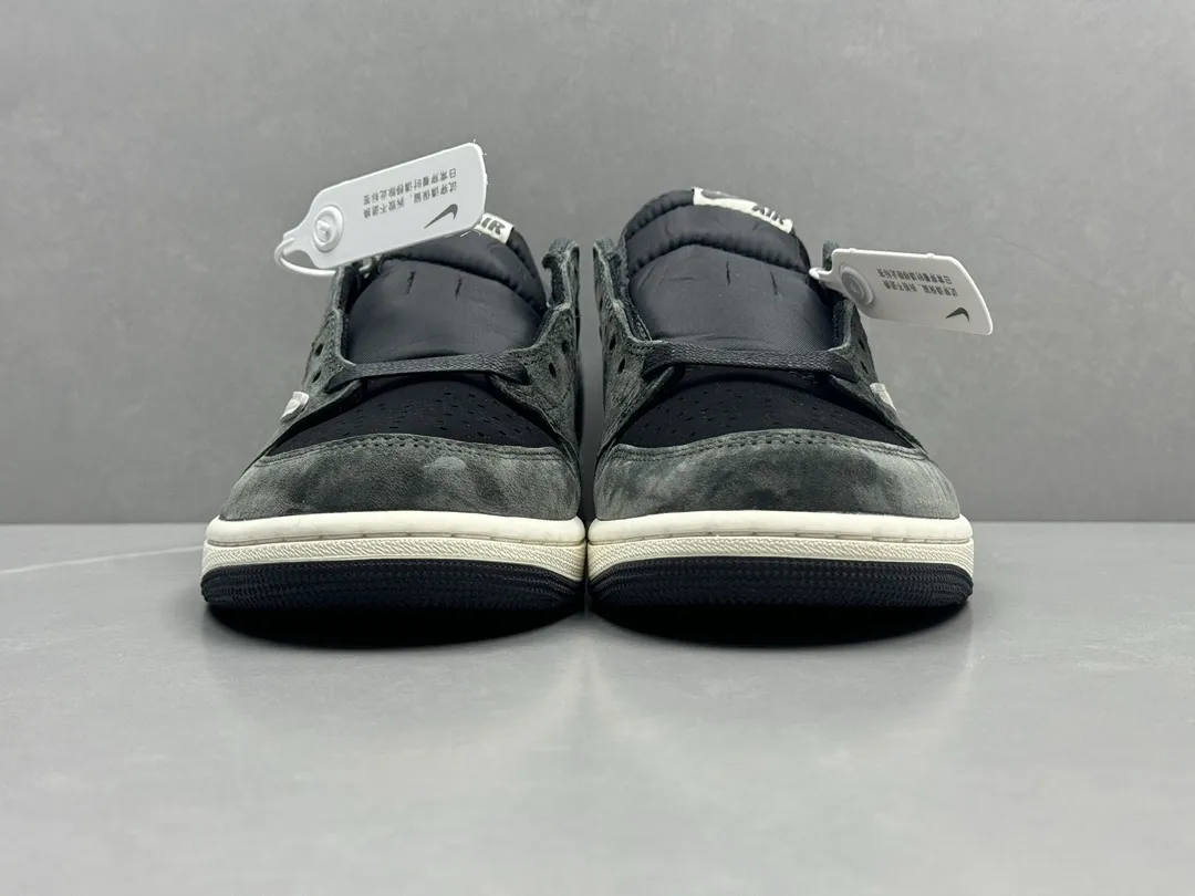 Nike AJ1 Low x Off-White Black Grey Swoosh Rep Shoes – Best Replica Sneakers – Sizes 36- Thermal 1267