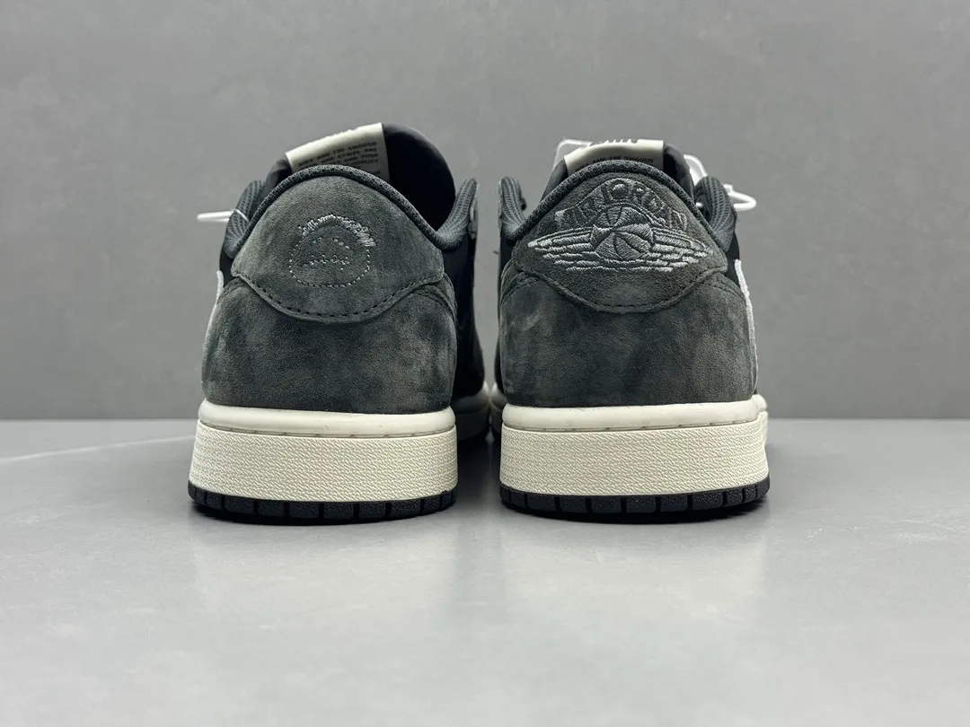Nike AJ1 Low x Off-White Black Grey Swoosh Rep Shoes – Best Replica Sneakers – Sizes 36- Thermal 1267