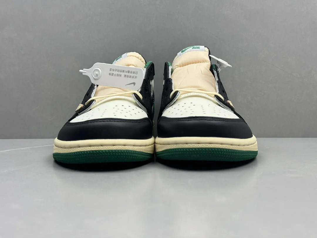 Nike AJ1 Low x Travis Scott White Green Cactus Jack Rep Shoes – Top Quality Replica Sneakers Sizes 36- Effortless 1261