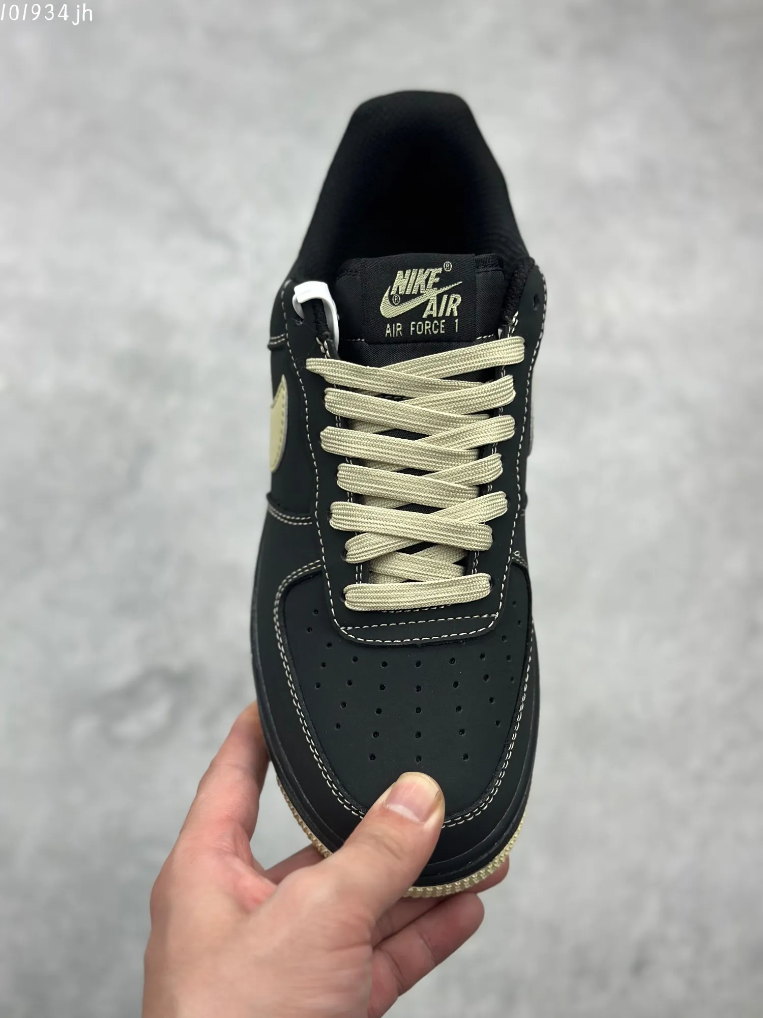 Nike Air Force 1 ’07 Low Black Gold  Sneakers – Top Rep Shoes & Best Replica Sneakers – DH5696- GoodFit 1024