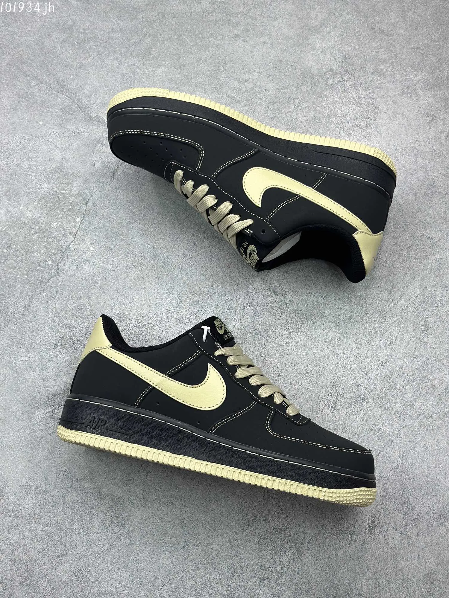 Nike Air Force 1 ’07 Low Black Gold  Sneakers – Top Rep Shoes & Best Replica Sneakers – DH5696- GoodFit 1024