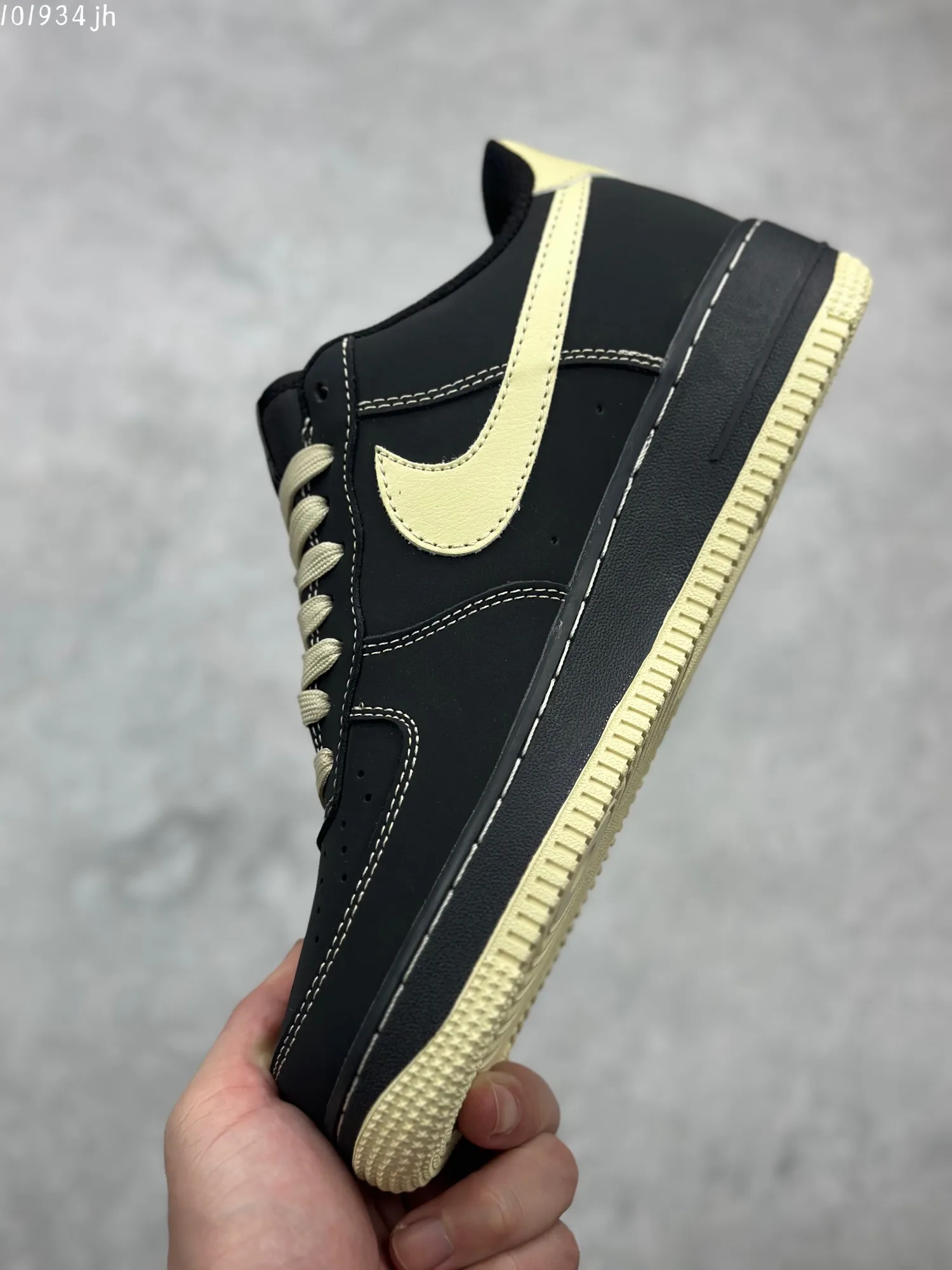 Nike Air Force 1 ’07 Low Black Gold  Sneakers – Top Rep Shoes & Best Replica Sneakers – DH5696- GoodFit 1024