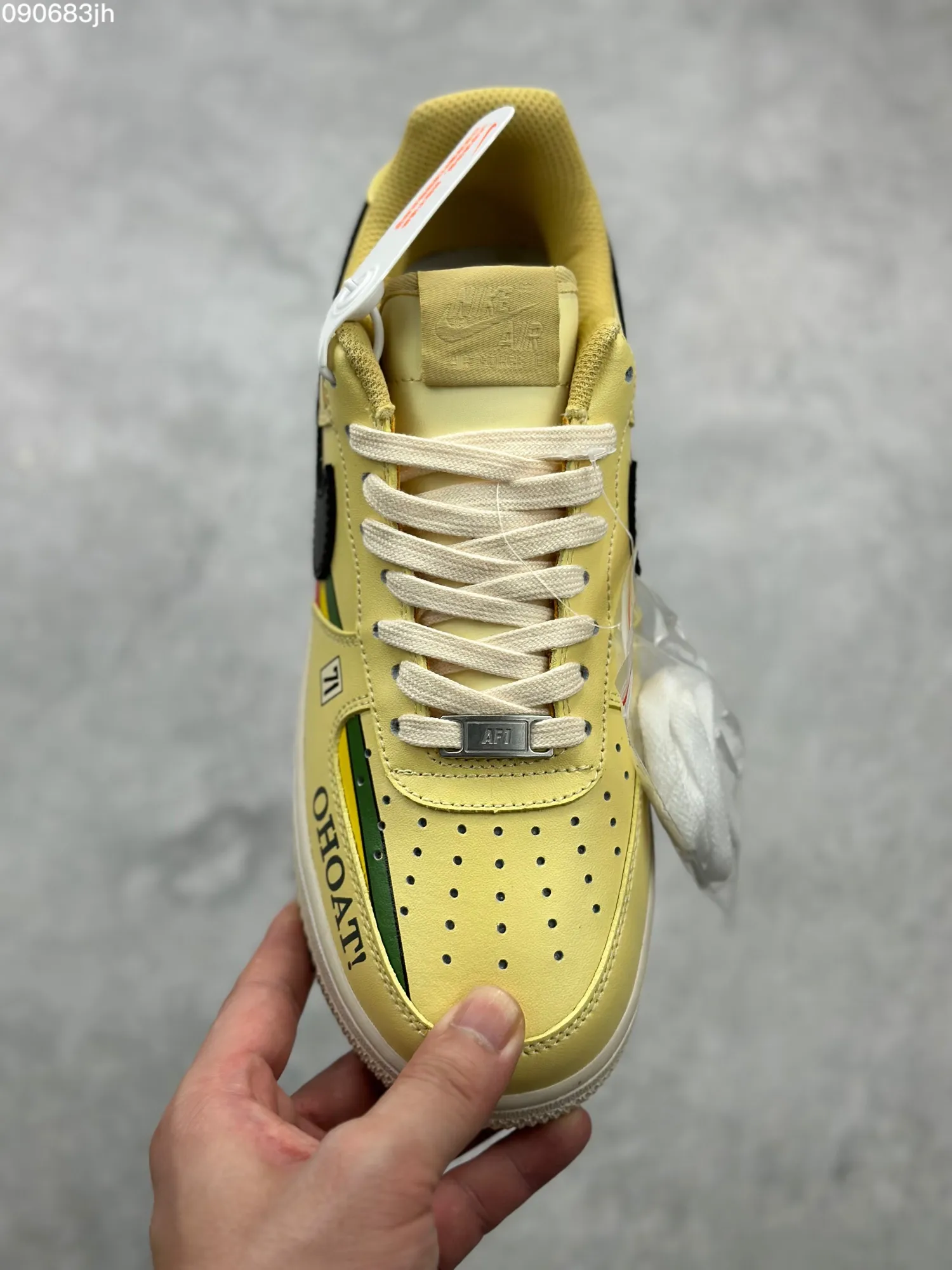 StreetReady Nike Air Force 1 ’07 Low “Black Yellow” – Men’s  Low-Top Rep Shoes, Top-Quality Replica Sneakers, Yellow Black, DB3301- 1037