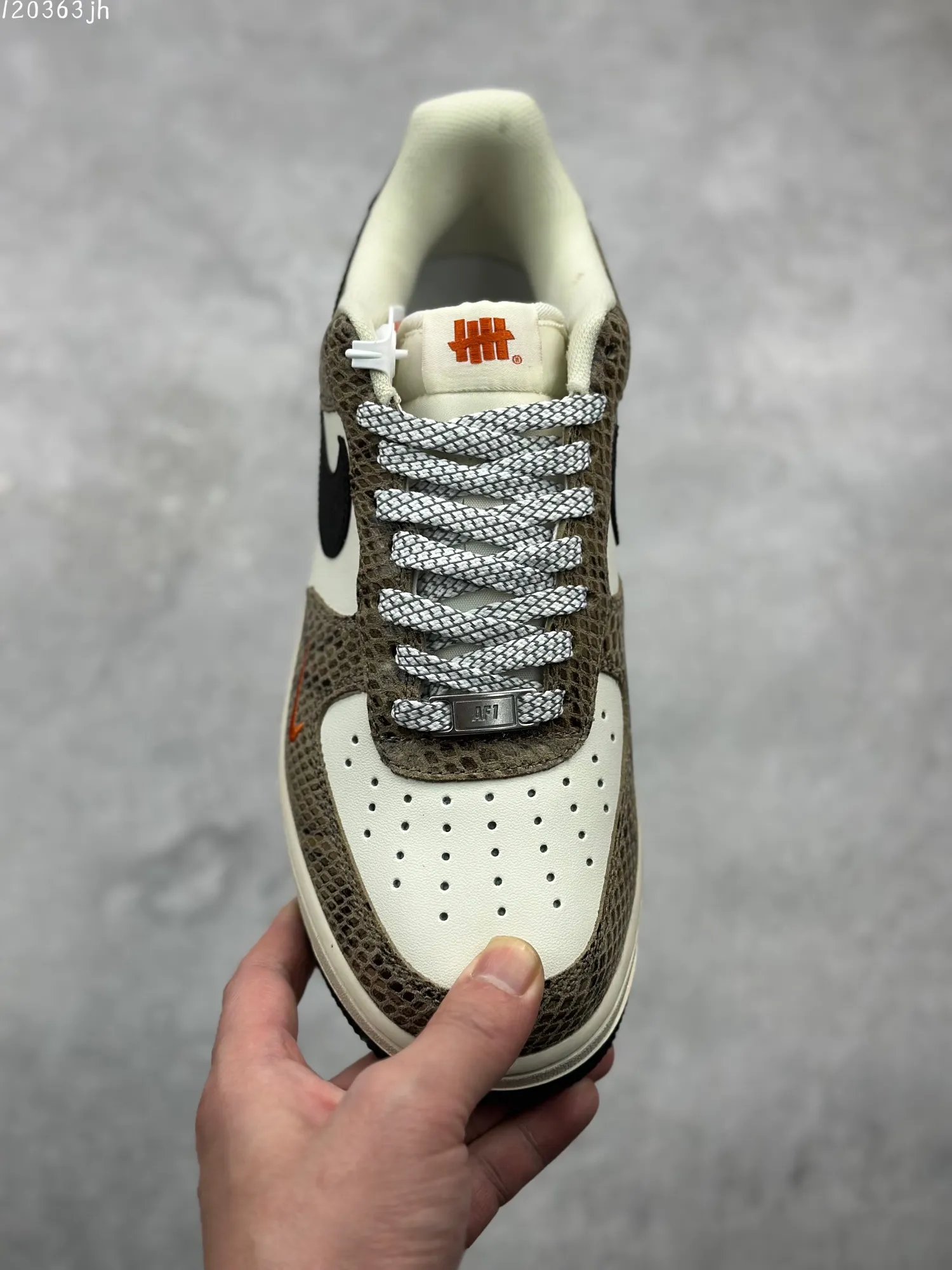 Nike Air Force 1 ’07 Low  Shoes – Camo Black White, AA1366-401, Various Sizes, Best Replica Sneakers, Rep Shoes Chic 1004