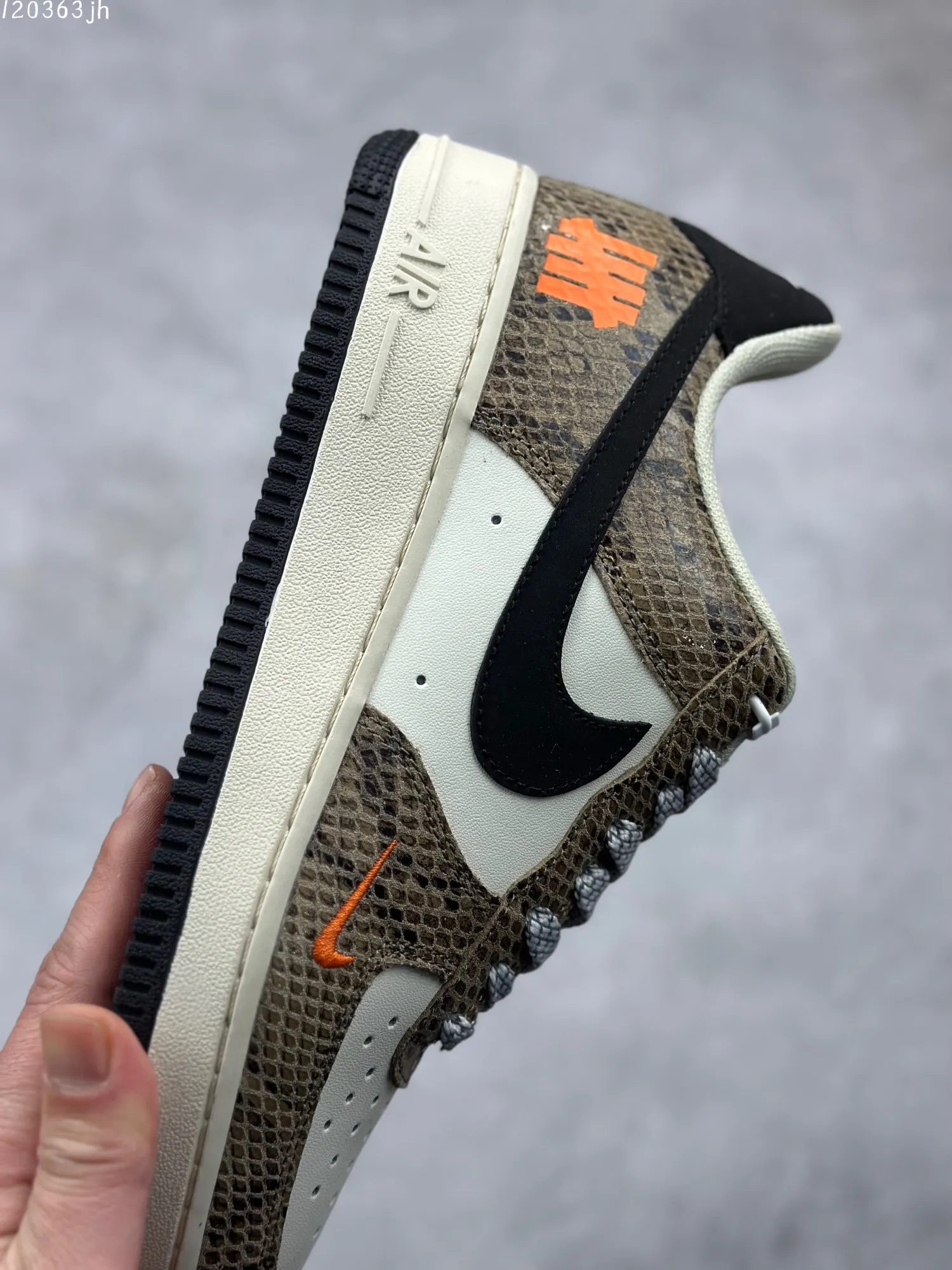 Nike Air Force 1 ’07 Low  Shoes – Camo Black White, AA1366-401, Various Sizes, Best Replica Sneakers, Rep Shoes Chic 1004