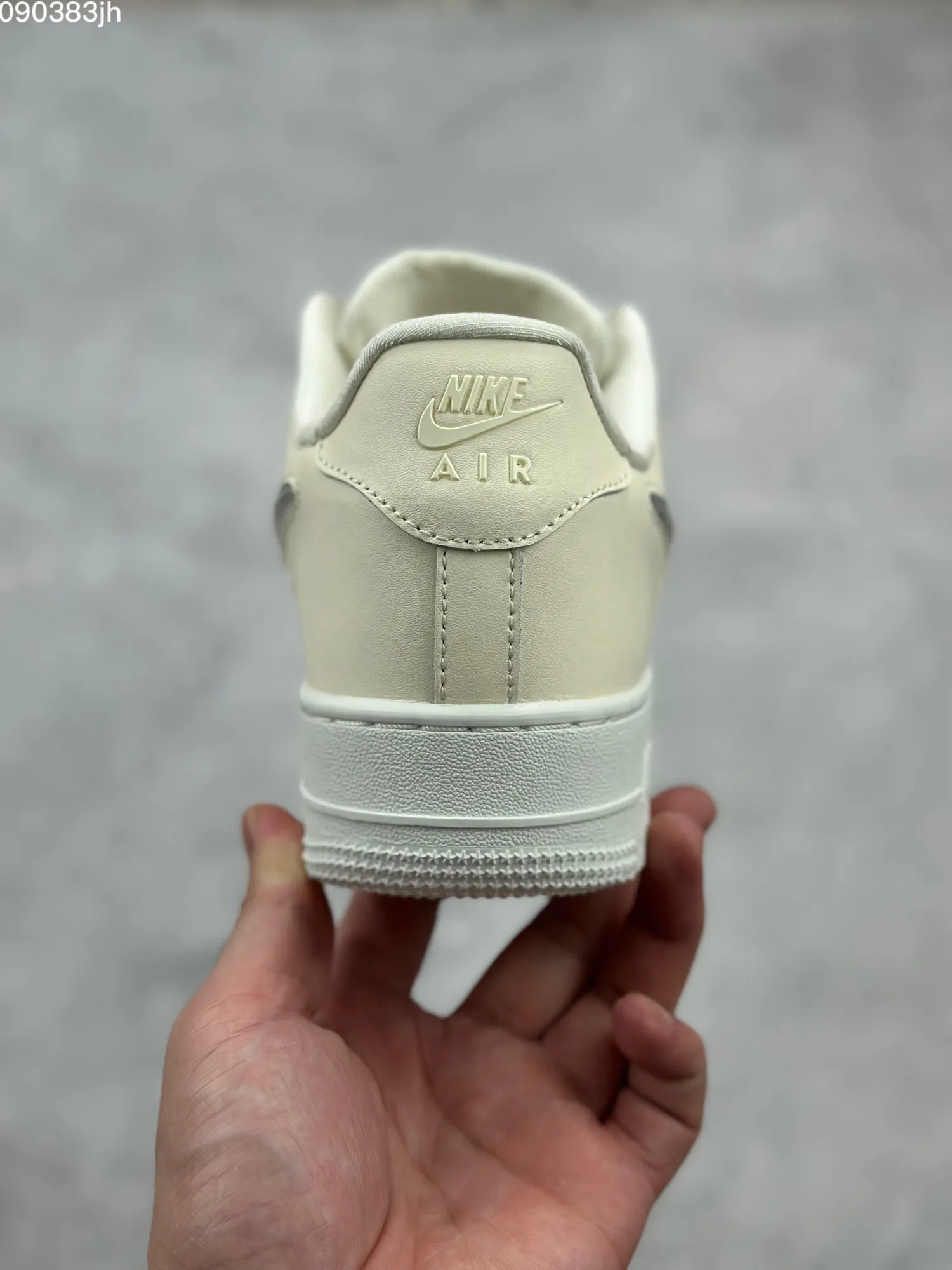 Nike Air Force 1 ’07 Low Cream Metallic Swoosh  Sneakers – Top Rep Shoes & Best Replica Sneakers – DB3301- Breathable 1043