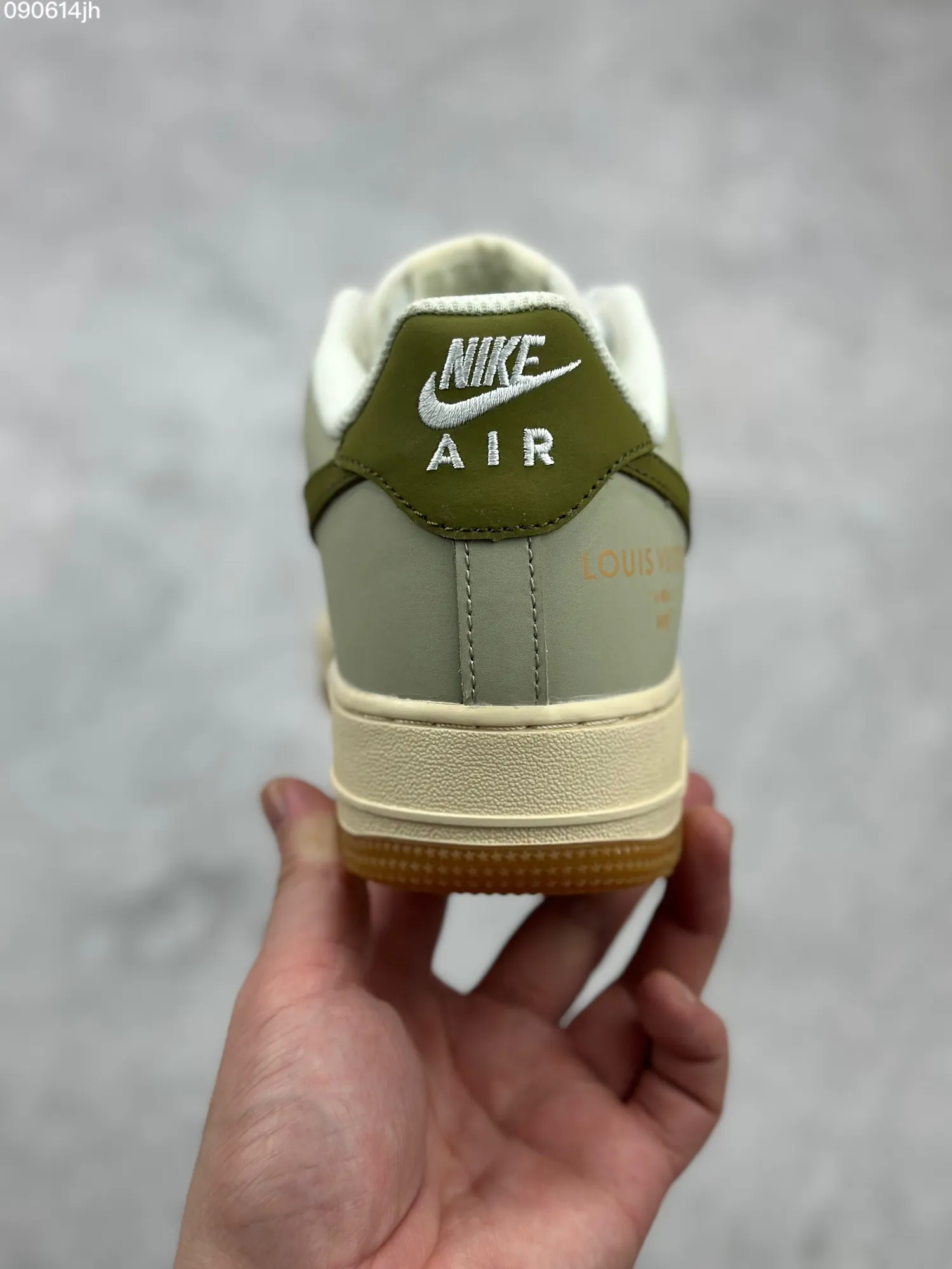ZeroBulk Nike Air Force 1 ’07 Low White Olive Green  Sneakers – Top Rep Shoes & Best Replica Sneakers – DB3301- 1039