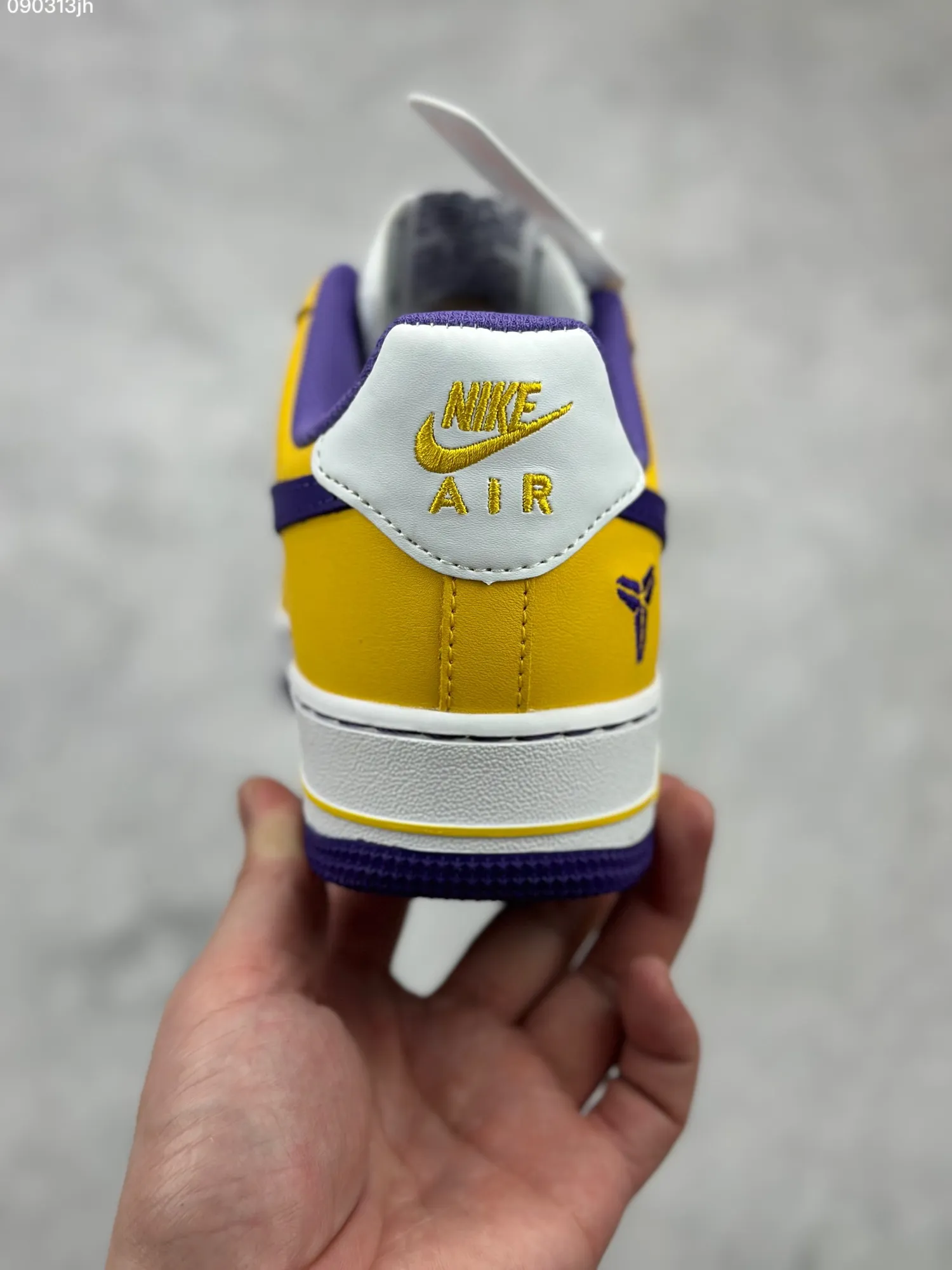 Sleek Nike Air Force 1 ’07 Low White Yellow Purple  Sneakers – Top Rep Shoes & Best Replica Sneakers – DB3301- 1044