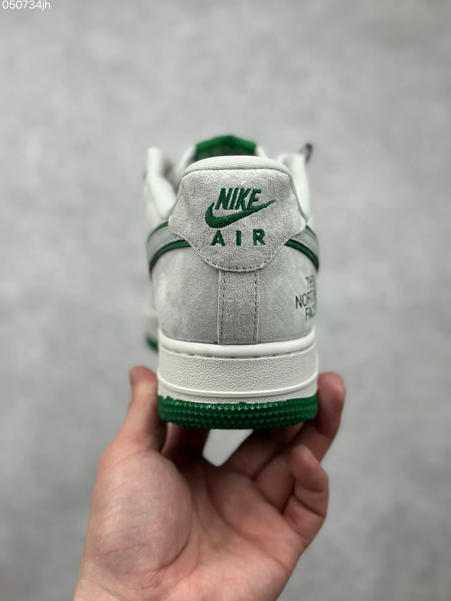Nike Air Force 1 ’07 Low x The North Face x CDG – Mint Green Pig Suede – Best Replica Sneakers & Rep Shoes WaterResistant 995