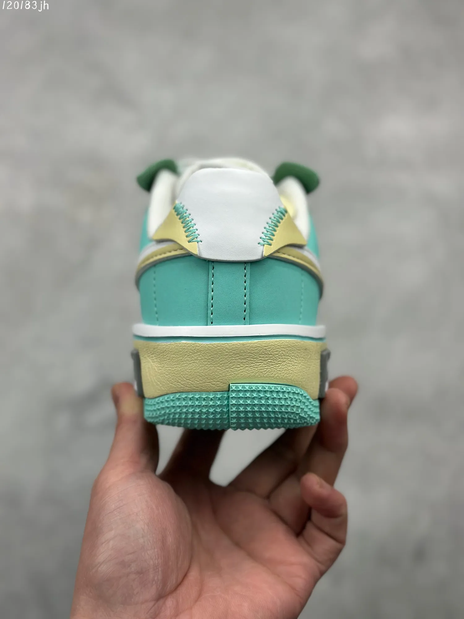 ZipUp Nike Air Force 1 Fontanka “Iced Lemon” – White Mint Green Yellow – Platform Rep Shoes & Best Replica Sneakers 1006