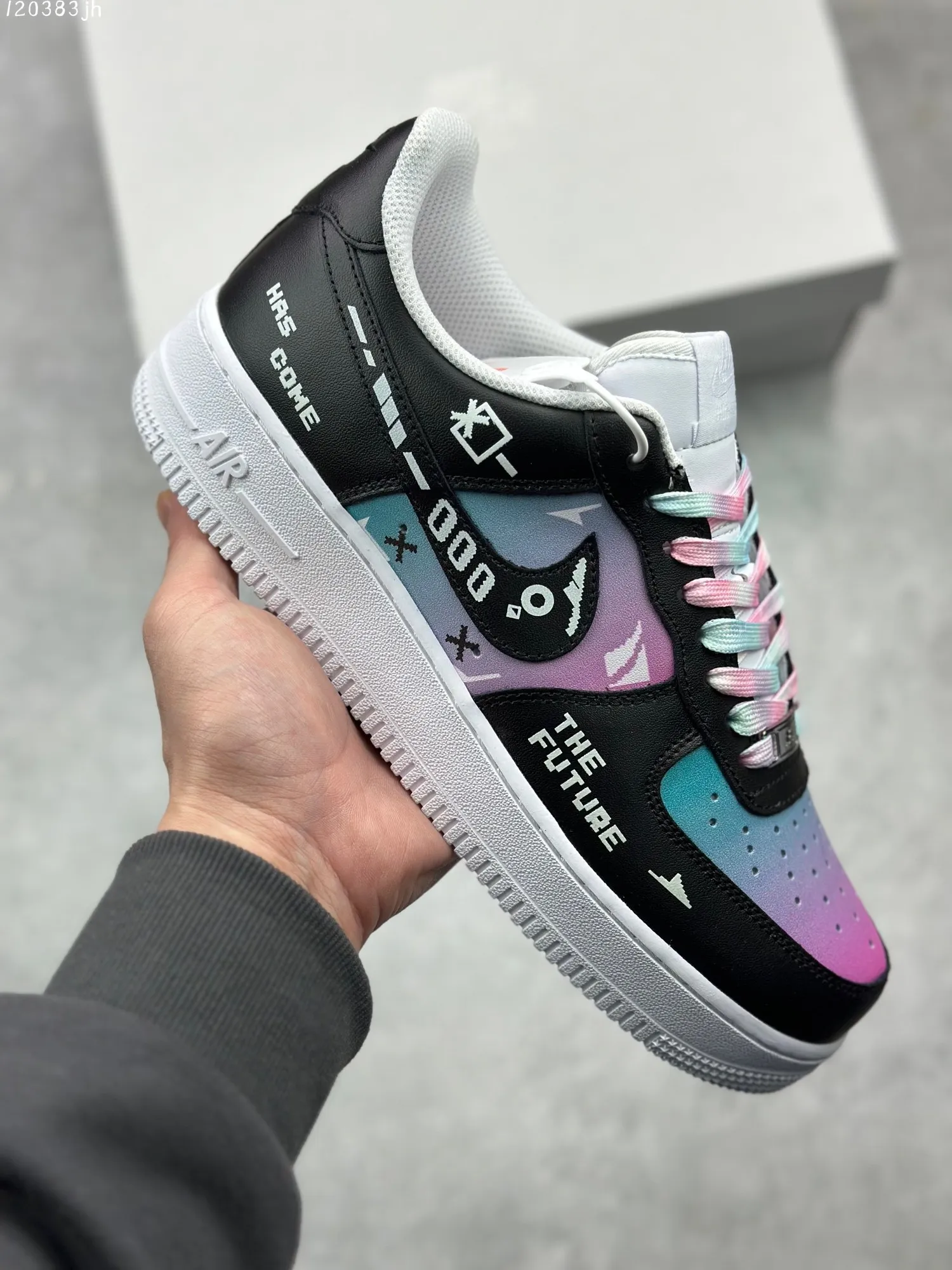 Nike Air Force 1 Low ’07 – Custom Game Theme, Multicolor, Best Replica Sneakers, Rep Shoes (CW2288- Bold 1008