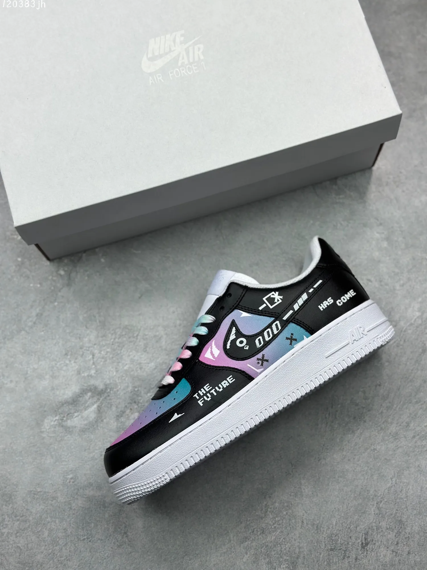 Nike Air Force 1 Low ’07 – Custom Game Theme, Multicolor, Best Replica Sneakers, Rep Shoes (CW2288- Bold 1008