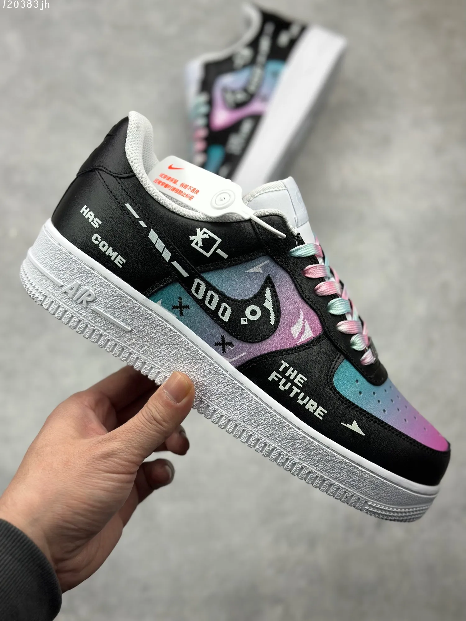 Nike Air Force 1 Low ’07 – Custom Game Theme, Multicolor, Best Replica Sneakers, Rep Shoes (CW2288- Bold 1008
