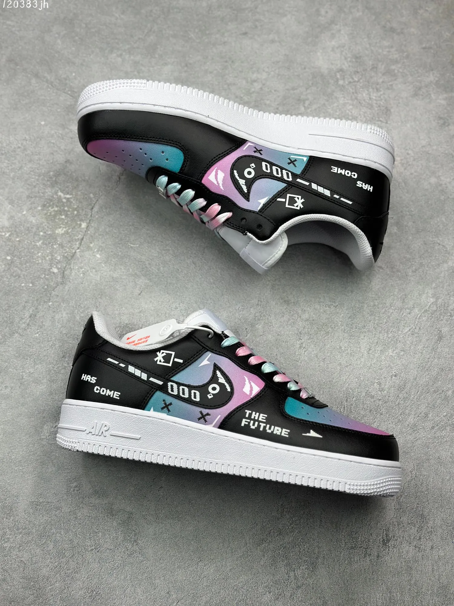 Nike Air Force 1 Low ’07 – Custom Game Theme, Multicolor, Best Replica Sneakers, Rep Shoes (CW2288- Bold 1008