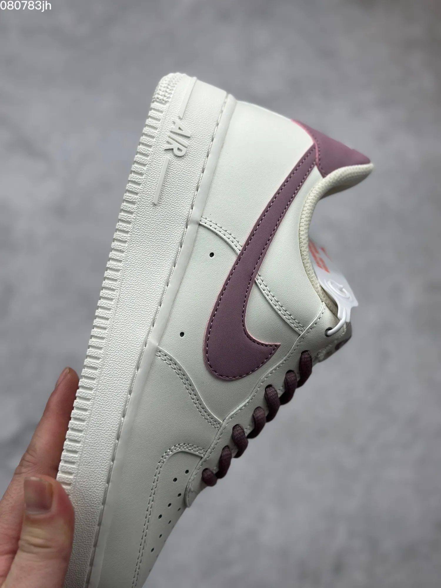 Nike Air Force 1 Low ’07 “Berry Purple” – Custom Leather Rep Shoes & Top Fake Nike Sneakers ZipUp 1048