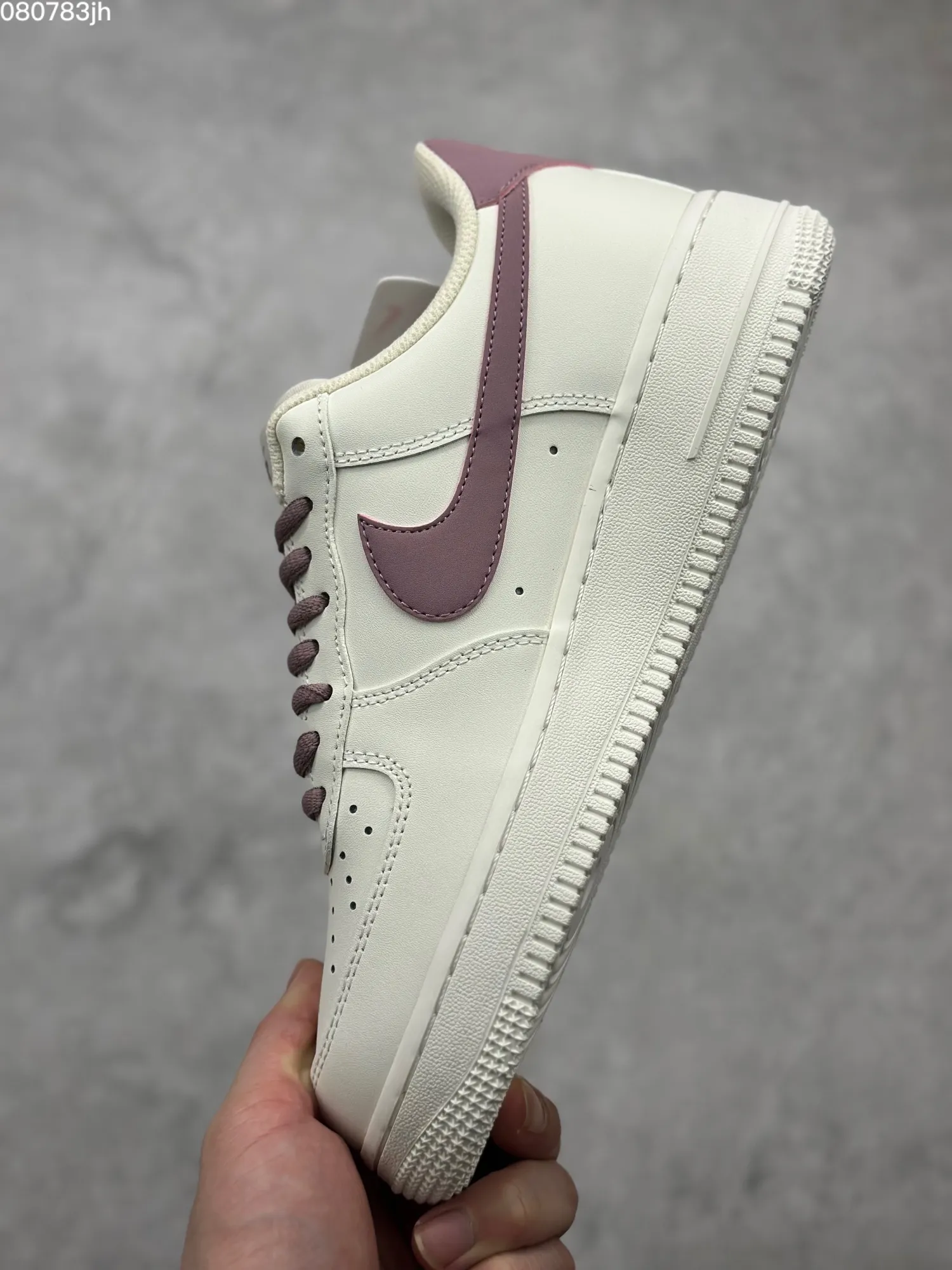Nike Air Force 1 Low ’07 “Berry Purple” – Custom Leather Rep Shoes & Top Fake Nike Sneakers ZipUp 1048