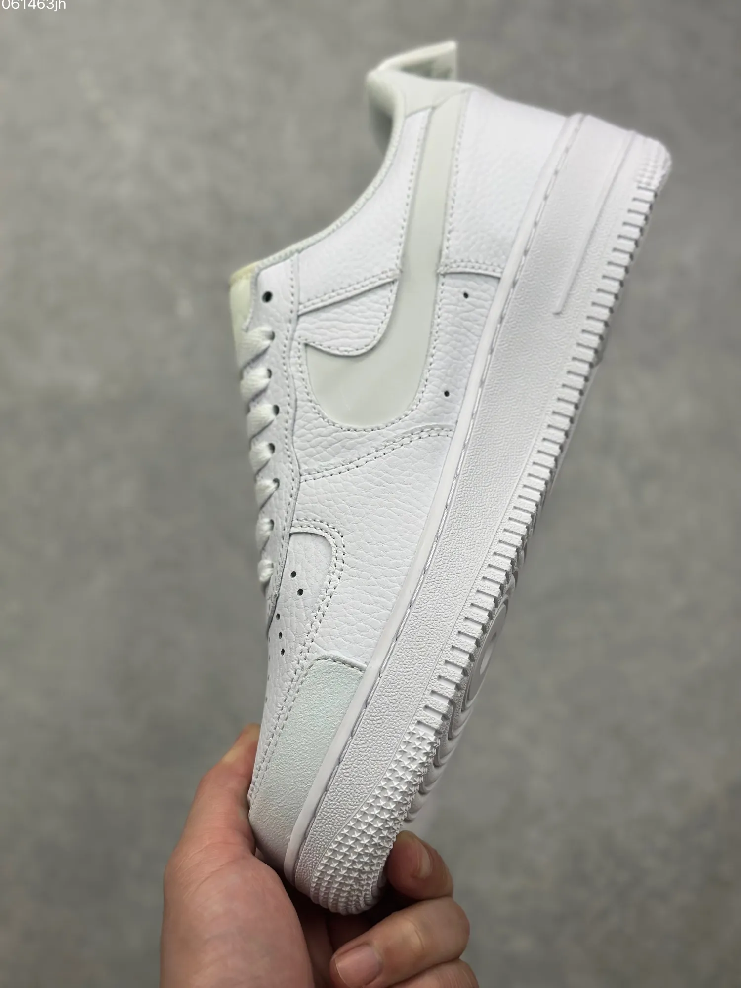 Nike Air Force 1 Low ’07 Black & White Custom Leather  Sneakers – Top Rep Shoes & Best Replica Sneakers DE0099- FastDry 1067