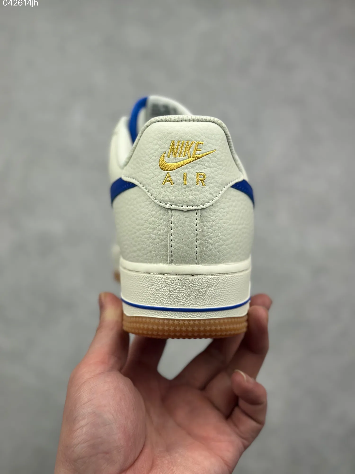 EyeCatching Nike Air Force 1 Low ’07 Cream Blue – Best Replica Sneakers for Men and Women,  Low-Top Rep Shoes 1005