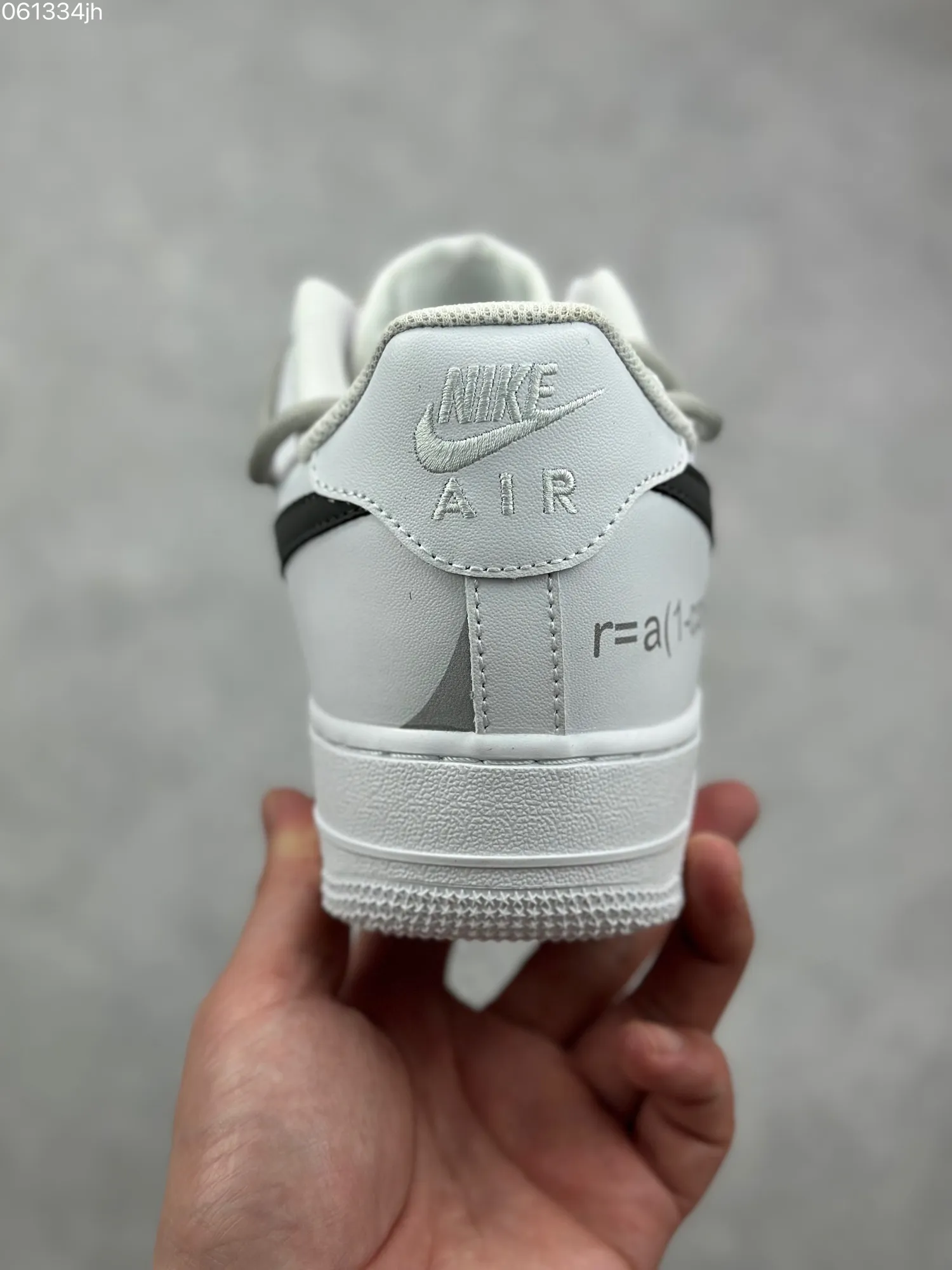 Refined Nike Air Force 1 Low ’07 Custom Anime Theme White Grey Low-Top Rep Shoes – Top Fake Nike Sneakers 1072