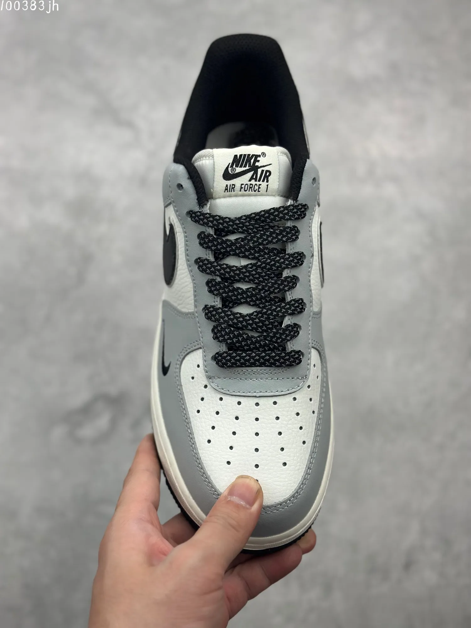 Nike Air Force 1 Low ‘Dream’ – Grey Black White Rep Shoes & Top Fake Nike Sneakers ModernLook 1030
