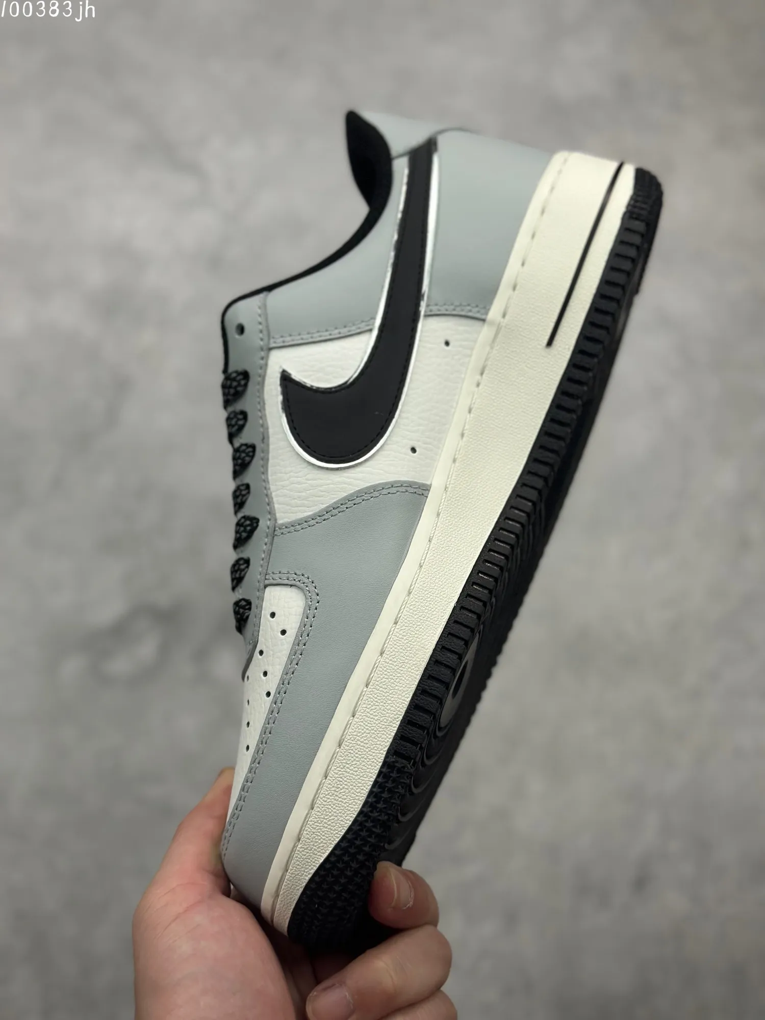 Nike Air Force 1 Low ‘Dream’ – Grey Black White Rep Shoes & Top Fake Nike Sneakers ModernLook 1030