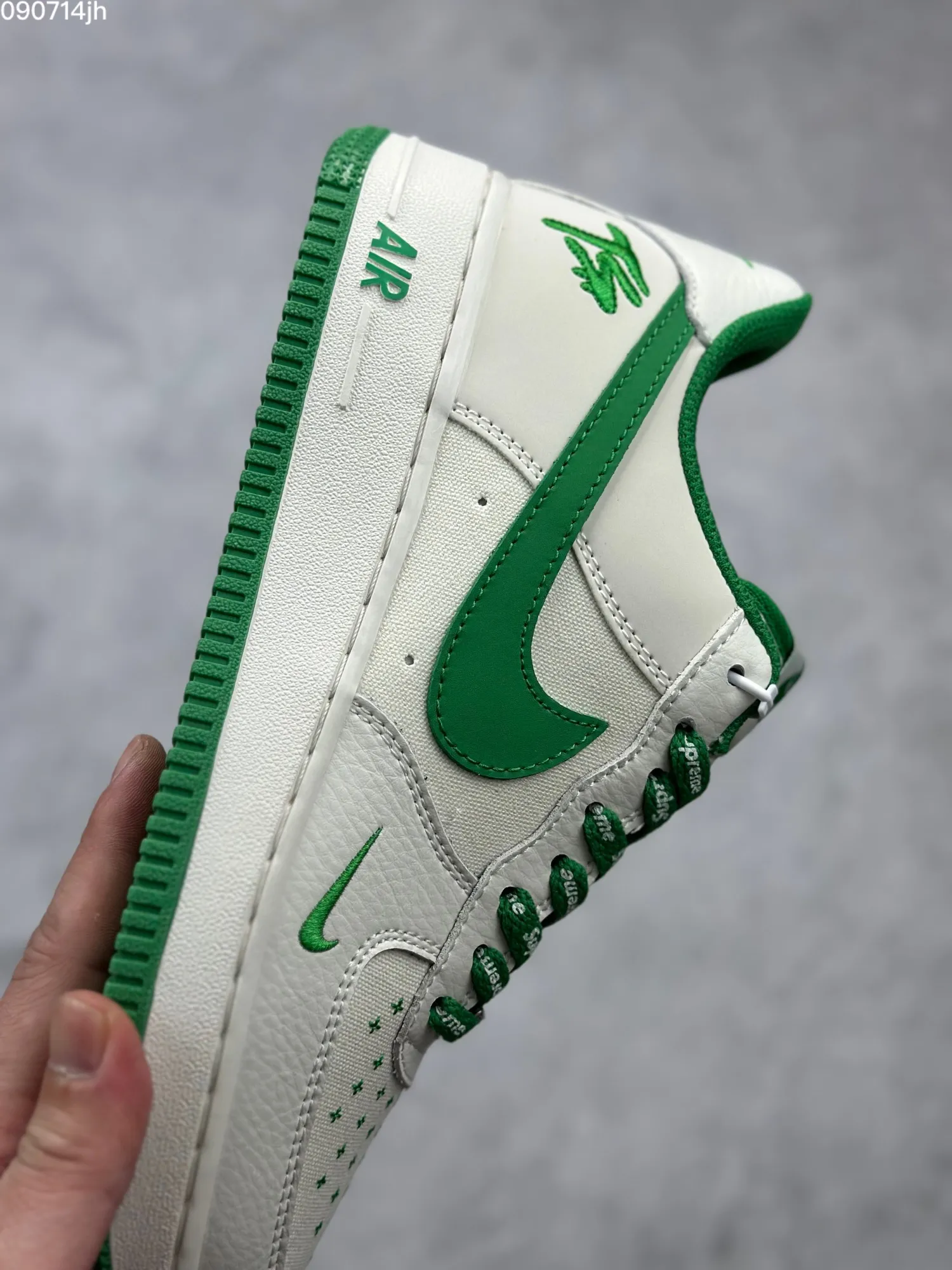 OnTrend Nike Air Force 1 Low ‘Green White’ – PF9055-752 – Authentic  Version with Top Rep Shoes and Best Replica Sneakers Style 1035