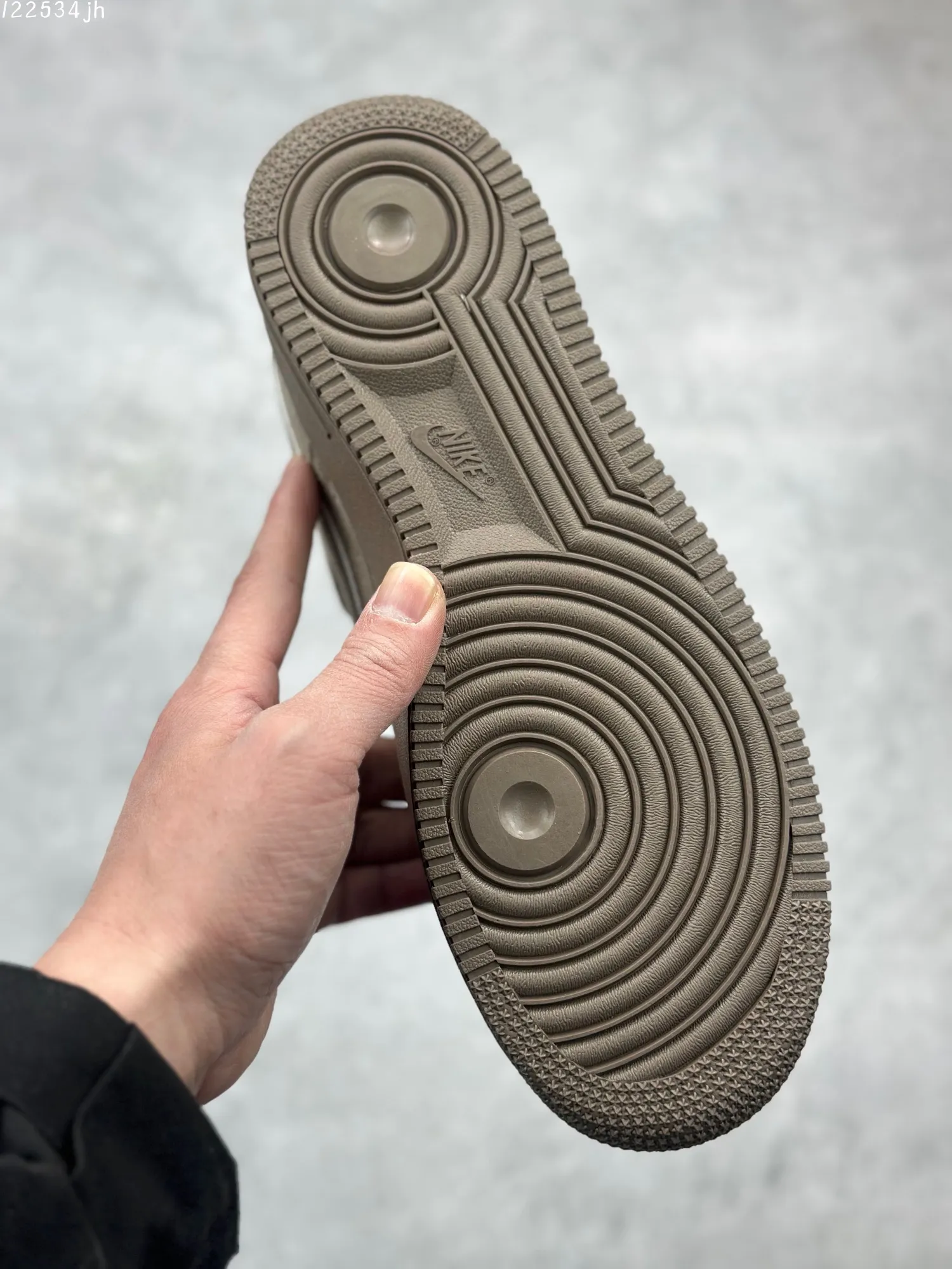 Stylish Nike Air Force 1 Low Grey Black Suede  Shoes – Limited Edition Fall Winter 2023 High Quality Replica “` 1081