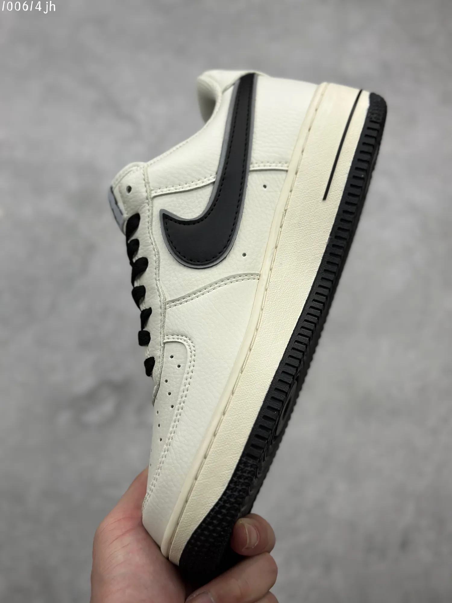 Nike Air Force 1 Low “Hoops” – Cream Black – Top Rep Shoes & Best Replica Sneakers Thermal 1033