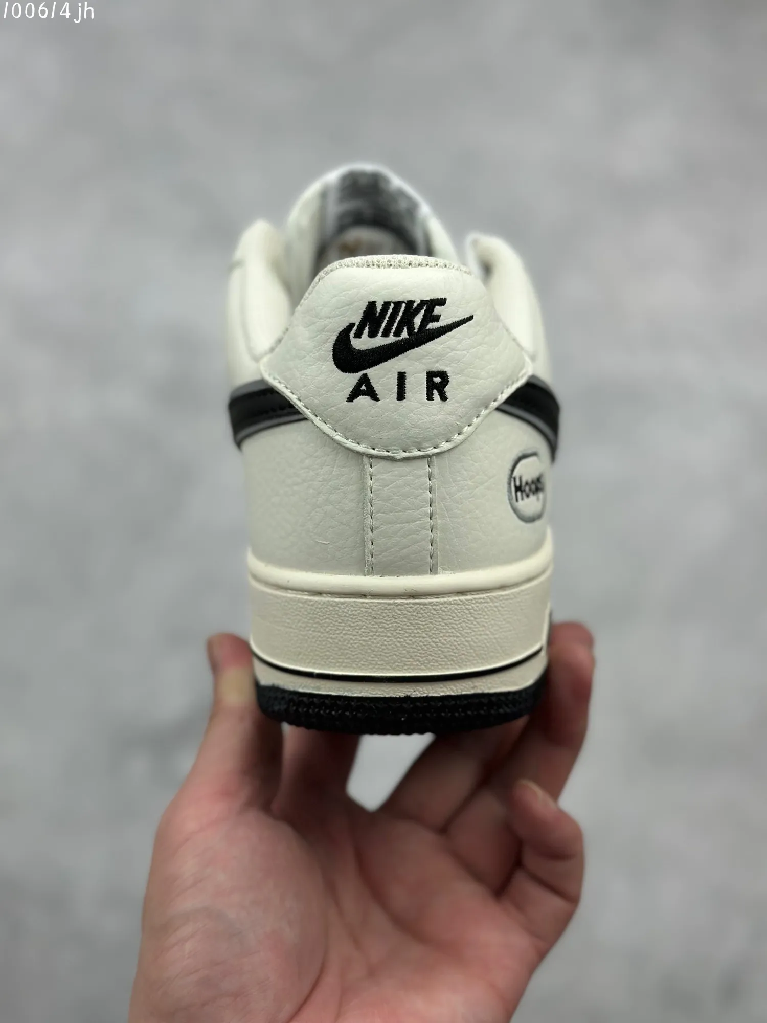 Nike Air Force 1 Low “Hoops” – Cream Black – Top Rep Shoes & Best Replica Sneakers Thermal 1033