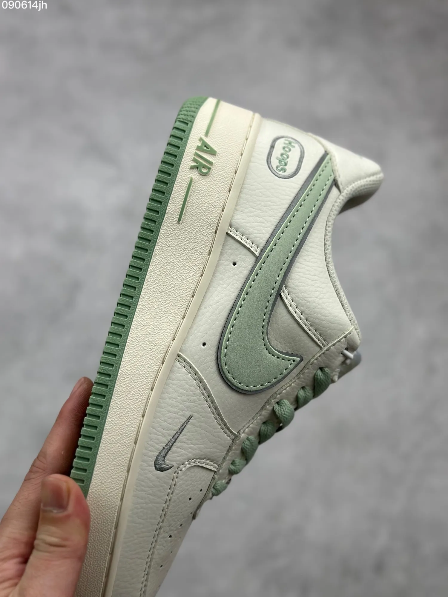 Nike Air Force 1 Low “Hoops” – Mint Green  Sneakers – Limited Edition Rep Shoes & Top Replica Sneakers SoftTouch 1040