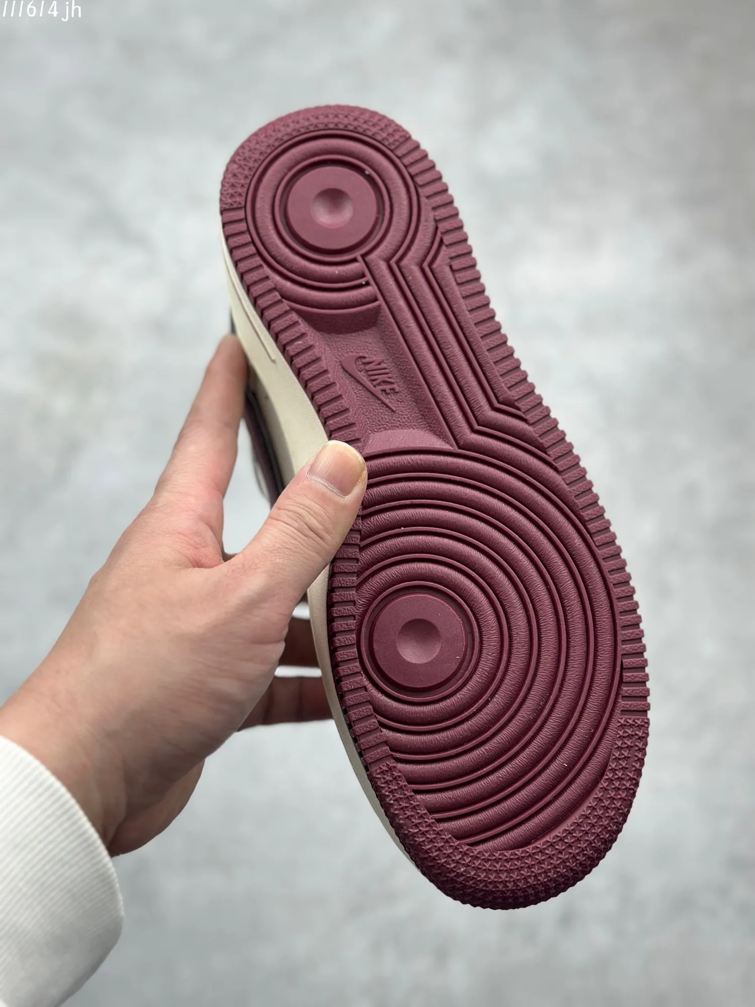Nike Air Force 1 Low “Hoops” – Sail Maroon – Best Replica Sneakers & Rep Shoes Sustainable 1018