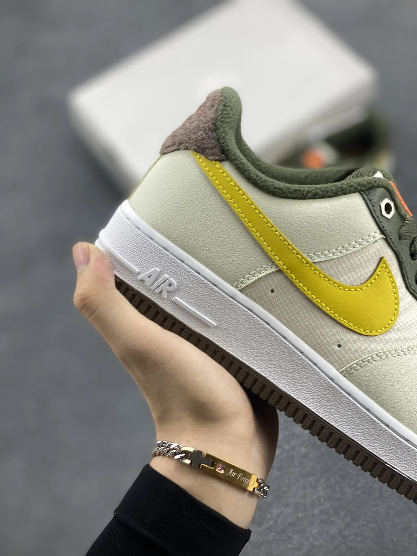 Resilient Nike Air Force 1 Low Mustard Yellow –  Low-Top Casual Sneakers for Men and Women, Top Rep Shoes, Best Replica Sneakers, Style: FV3647- 1053