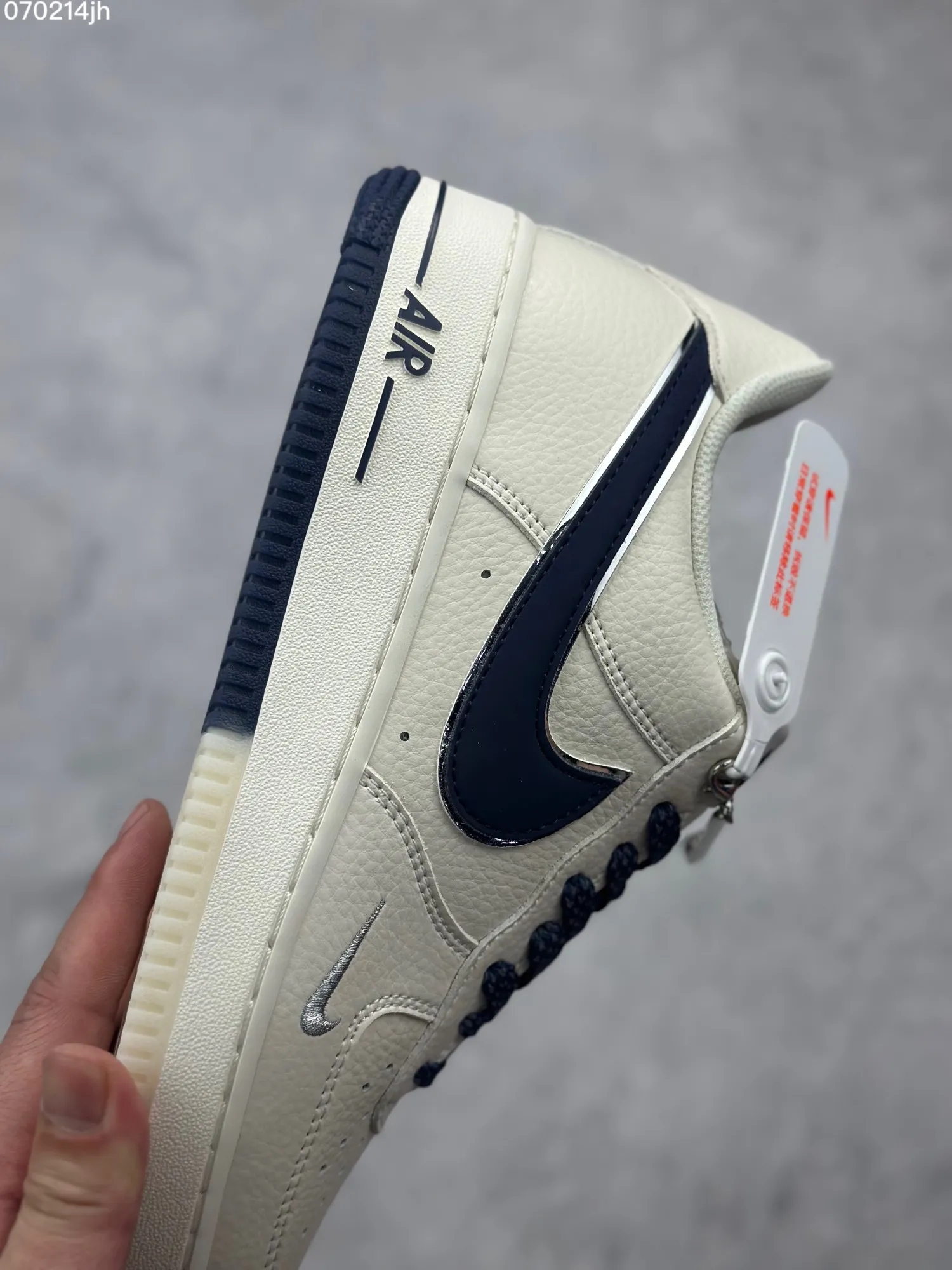 Nike Air Force 1 Low ‘Starry Sky’ – Cream Deep Blue, Custom Low-Top Rep Shoes, Top-Quality Best Replica Sneakers Reliable 1062
