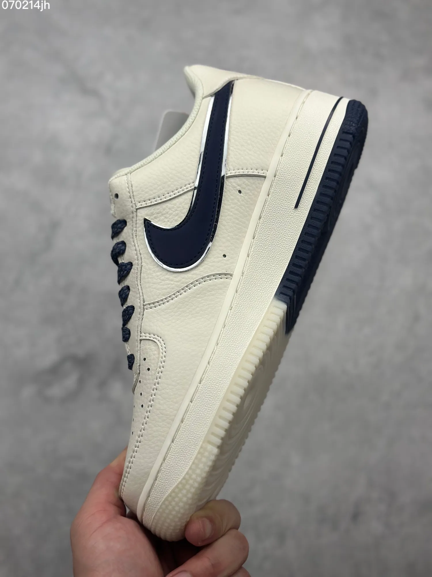 Nike Air Force 1 Low ‘Starry Sky’ – Cream Deep Blue, Custom Low-Top Rep Shoes, Top-Quality Best Replica Sneakers Reliable 1062