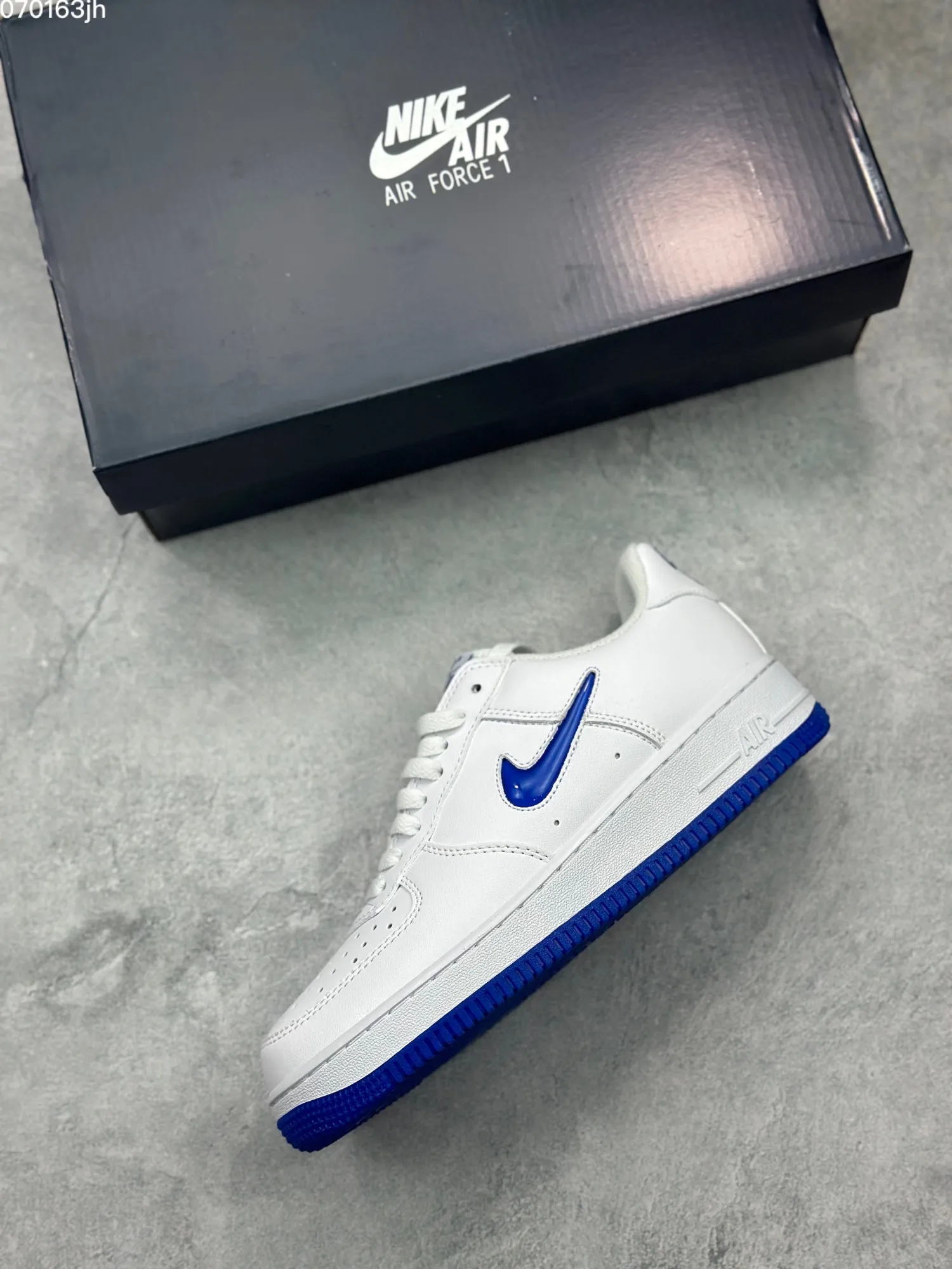 Effortless Nike Air Force 1 Low White Blue  Sneakers – Official Authentic Style with Top Rep Shoes, CW2288 1063