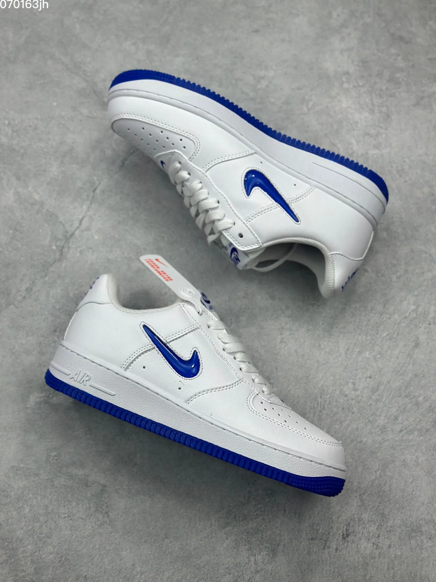 Effortless Nike Air Force 1 Low White Blue  Sneakers – Official Authentic Style with Top Rep Shoes, CW2288 1063