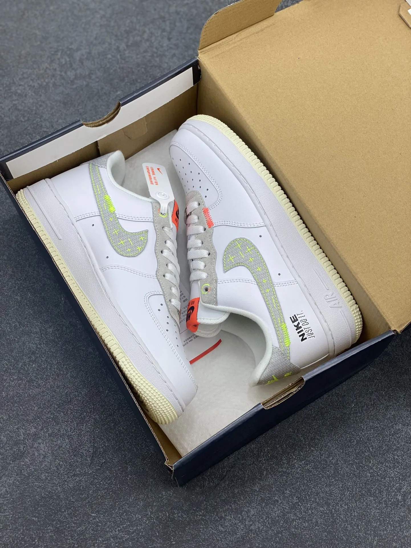 Tailored Nike Air Force 1 Low White Pink Swoosh – Authentic Low-Top  Sneakers with Top Rep Shoes Style (FB1853- 1056