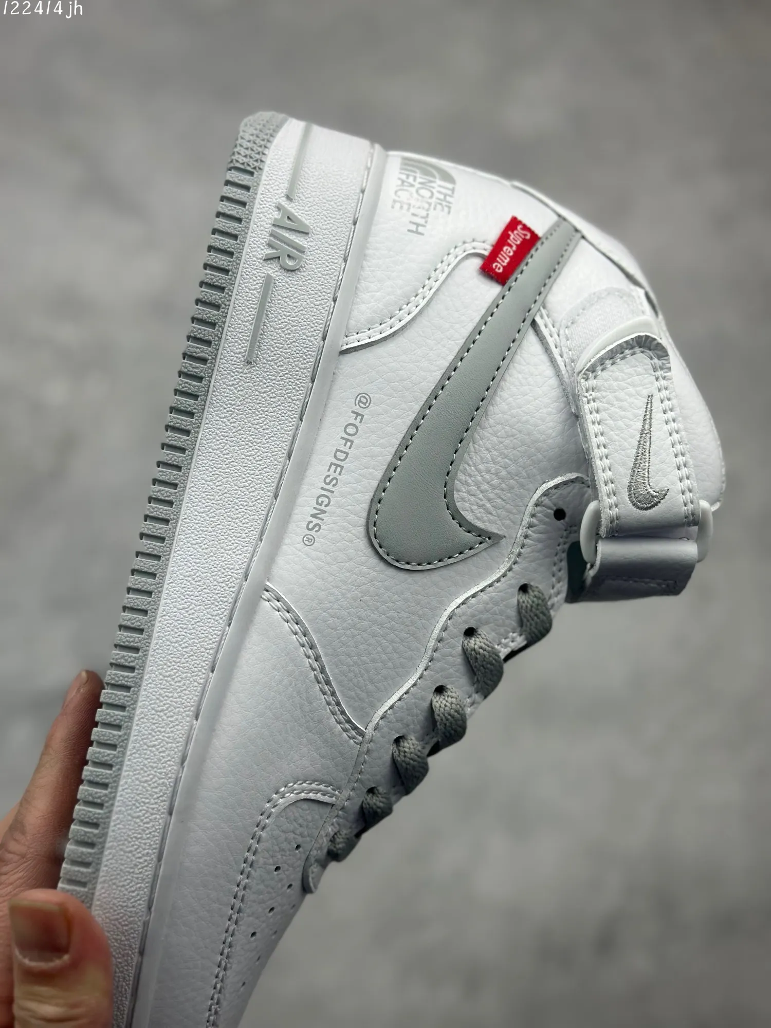 Nike Air Force 1 Mid ‘Full Star’ White Grey  Sneakers – High Quality Rep Shoes, Multiple Sizes Available Contemporary 1085