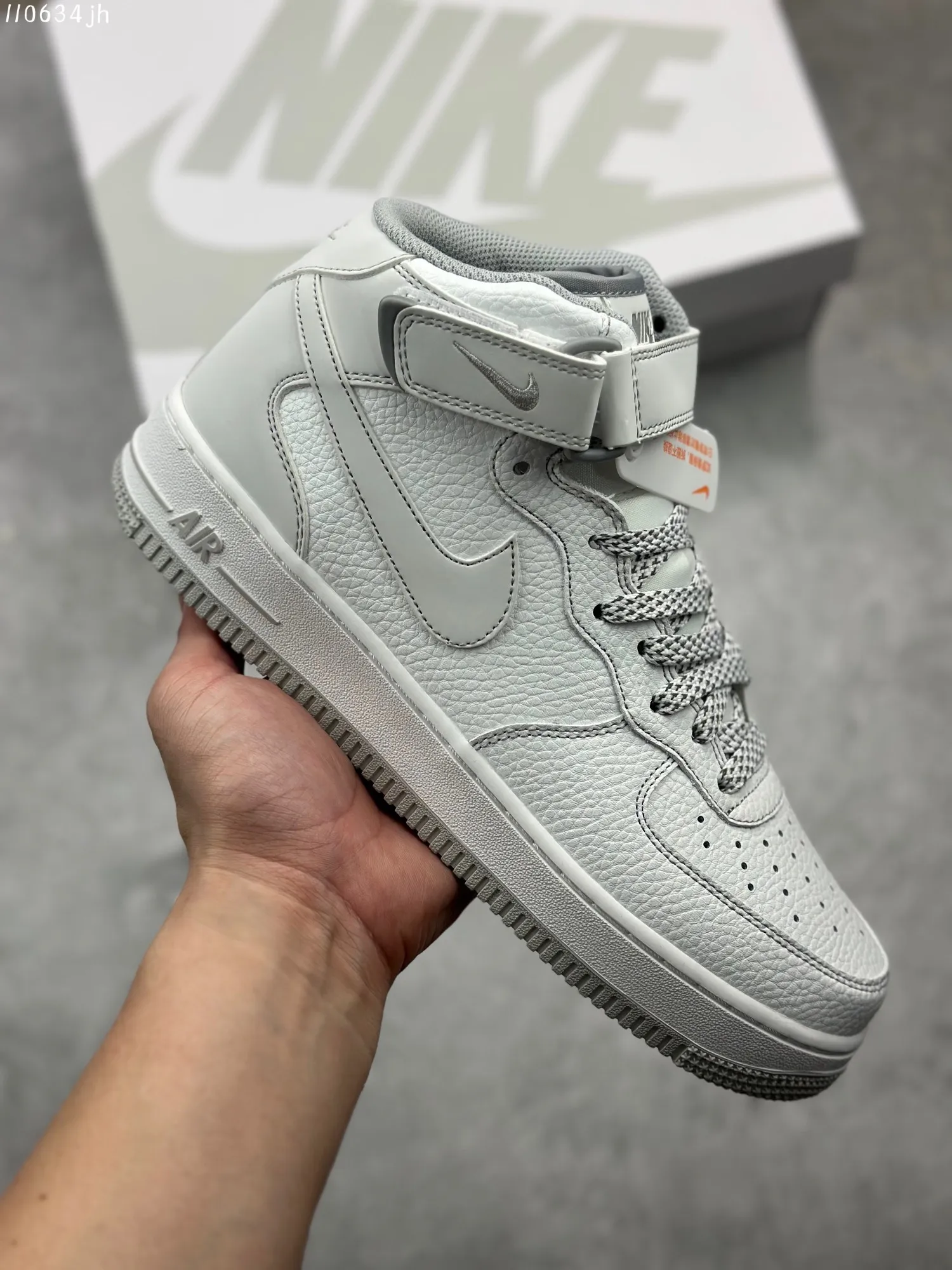 Nike Air Force 1 Mid ‘Mark Line Full Sky’ – Ice Blue Mid-Top  Rep Shoes & Best Replica Sneakers Refined 1020