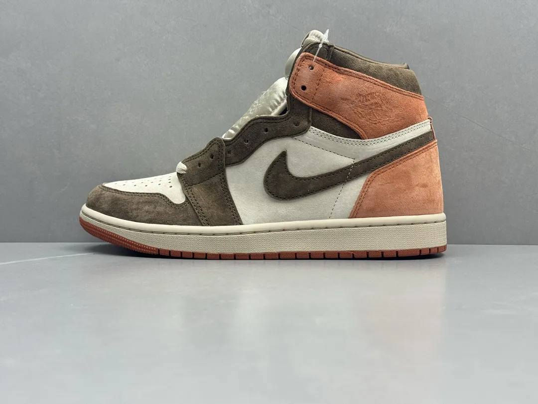 RelaxedFit Nike Air Jordan 1 High ‘Cocoa Brown’ – Company Grade 270 AJ1  Version, Top Rep Shoes, Best Replica Sneakers, Sizes 36-47 (Including Half Sizes 1279