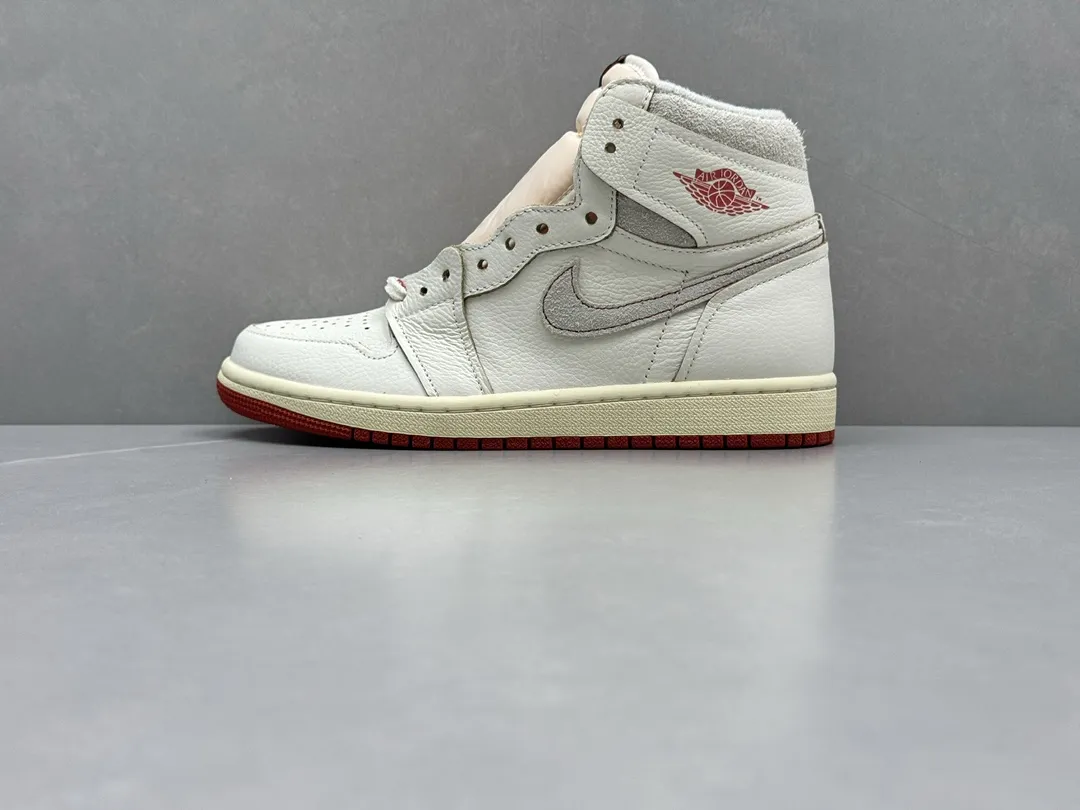 Nike Air Jordan 1 High OG ‘Cream and Red’ – Authentic Style Rep Shoes, Best Replica Sneakers Online, Sizes 36-47 Including Half Sizes SmartChoice 1288