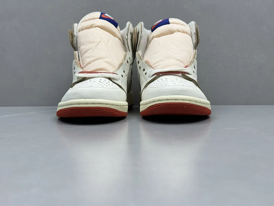 Nike Air Jordan 1 High OG ‘Cream and Red’ – Authentic Style Rep Shoes, Best Replica Sneakers Online, Sizes 36-47 Including Half Sizes SmartChoice 1288