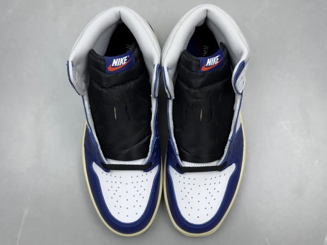 Resilient Nike Air Jordan 1 High OG ‘Storm Blue’ – Blue White Colorway, Top Rep Shoes, Best Replica Sneakers, Sizes 36-47 Including Half Sizes 1280